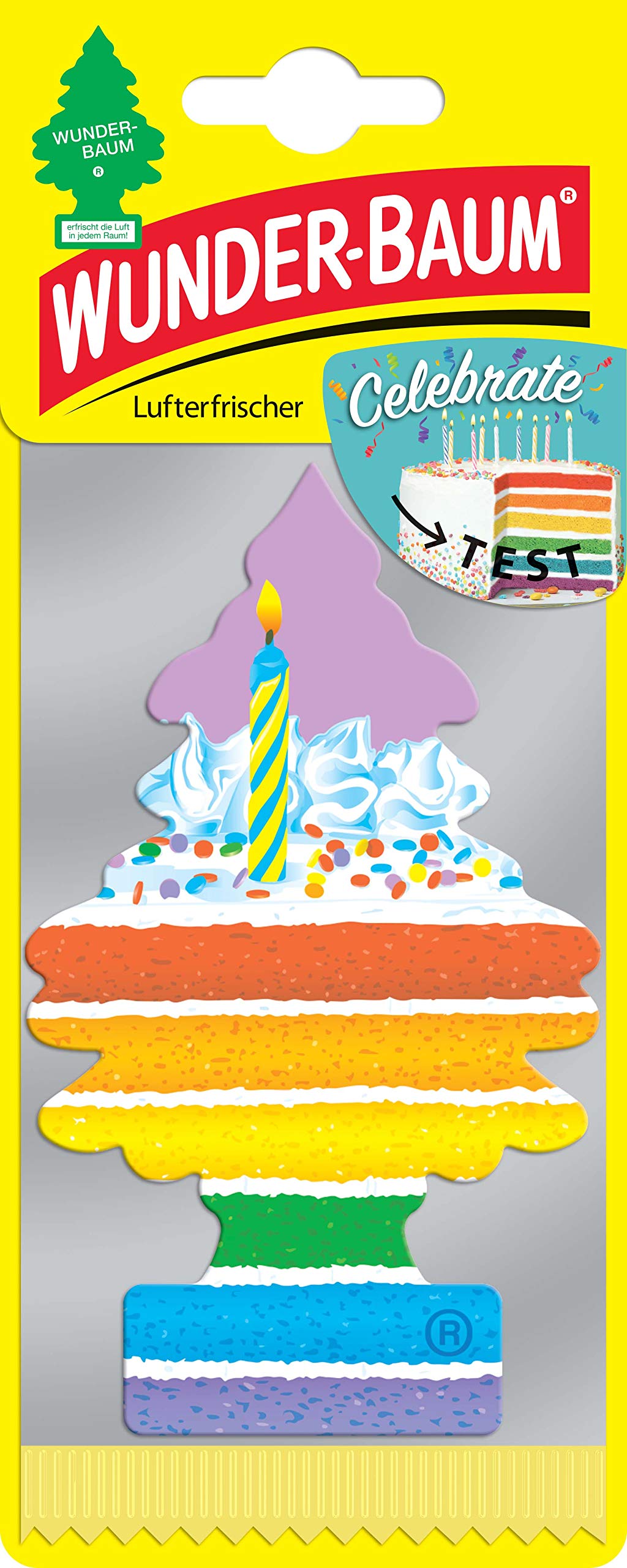 Wunderbaum Lufterfrischer Celebrate, 5er Pack Wunderbaum Lufterfrischer Celebrate, 5er Pack von WUNDER-BAUM