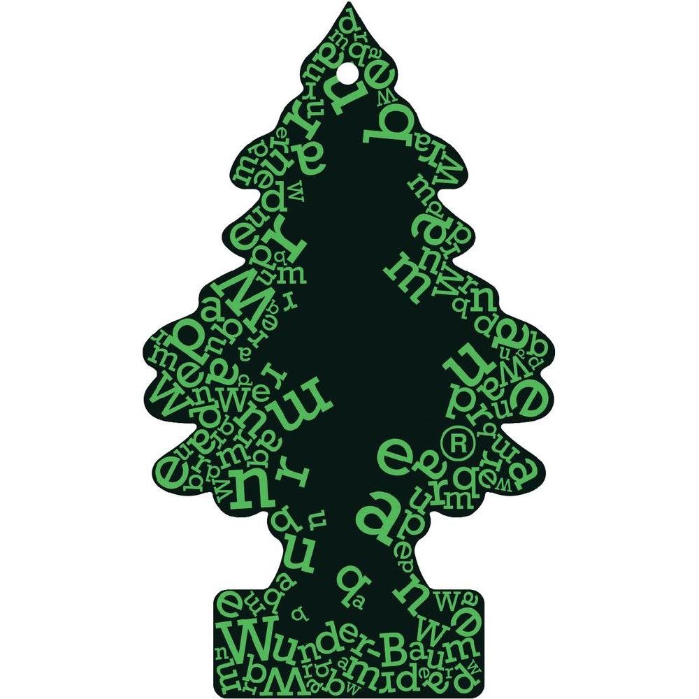 Wunderbaum – Wunder-Baum Luft Lufterfrischer Letters von Wunderbaum
