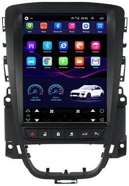 Android11 Autoradio Stereo 9,7 Zoll HD Digital Multi-Touchscreen Für Opel Astra J Verano 2009-2015 Mit Navigation Bluetooth-Unterstützung Radio Lenkradsteuerung (Color : S10 2G 32G) von Wxstra
