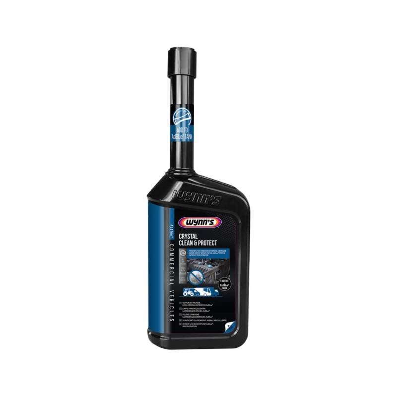 Wynn's Crystal Clean & Protect – Additiv zur Anwendung mit AdBlue – Verhindert Kristallbildung in SCR-Systemen – Verbessert die Leistung der Abgasnachbehandlung bei Dieselfahrzeugen – 500 ml von Wynn's