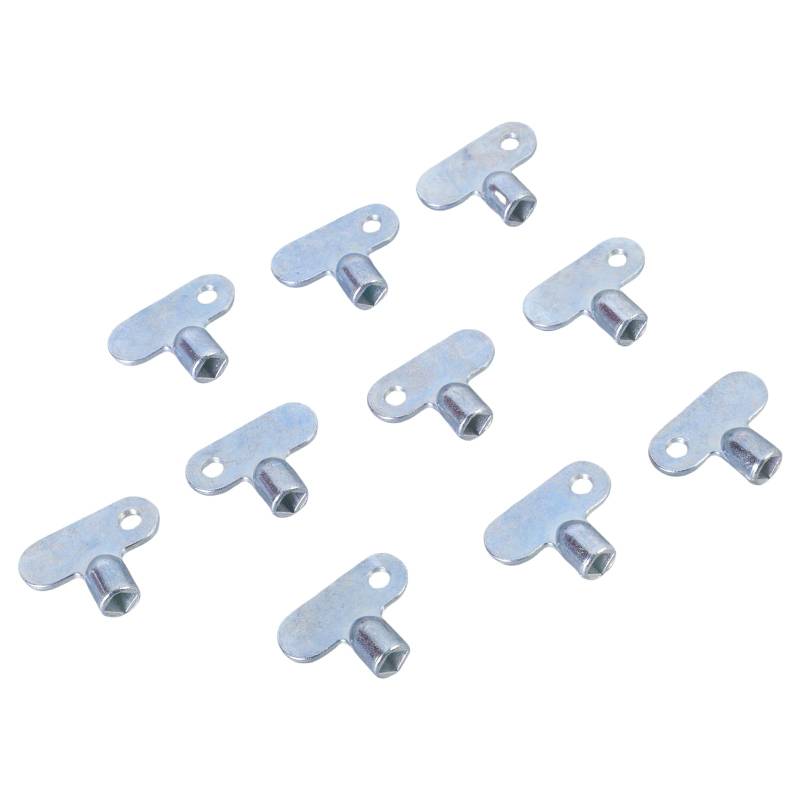 10pcs Heizkörpern Abgasventile Schlüssel Ersatzluftentlüftung Zentralheizungswerkzeug Heizkörper Wasserhahn Klempnerentscheidung Taste von Wynrzyj