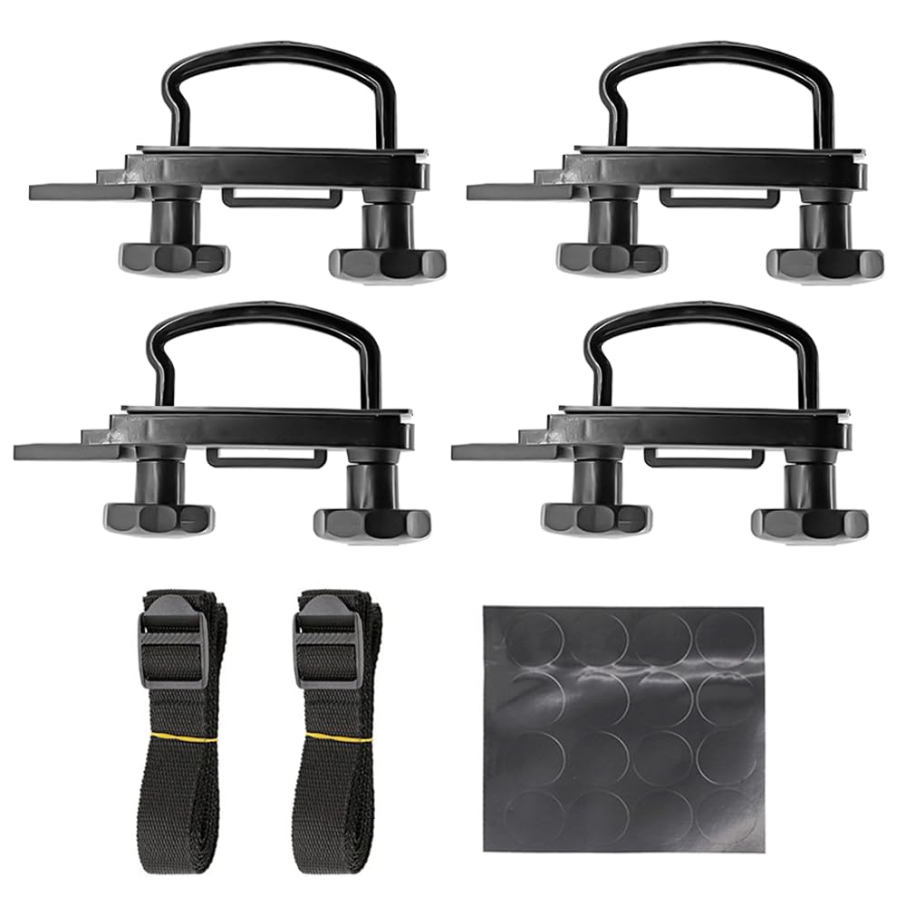 Wzhtuzi Universal Auto Van Montage Fitting, 4 Stück Dachbox Befestigung U Bügel, Montagezubehör für Universal Dachboxenhalterungen, 85 mm Innenbreite, U-Halterung mit 8 Sicherungsmuttern Wzhtuzi Universal Auto Van Montage Fitting, 4 Stück Dachbox Befestigung U Bügel, Montagezubehör für Universal Dachboxenhalterungen, 85 mm Innenbreite, U-Halterung mit 8 Sicherungsmuttern von Wzhtuzi