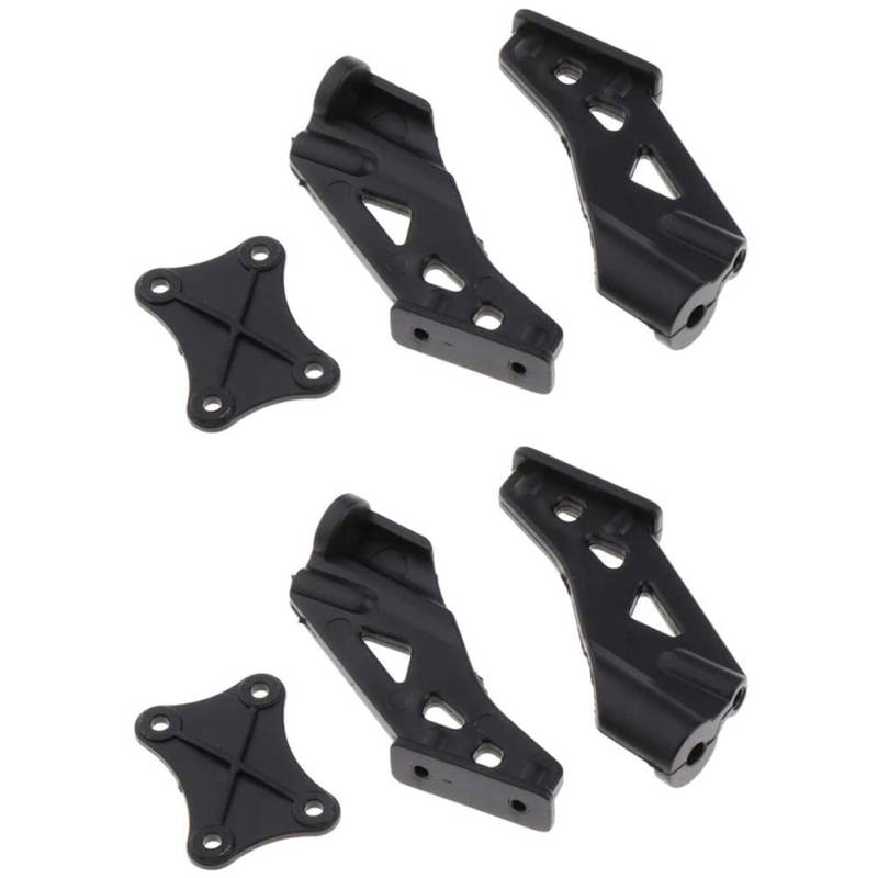 Wzxksoac 2X 144001 1258 Heck Teile Heckflügel Firmware Beschläge für 144001 1/14 4WD RC Auto Teile von Wzxksoac