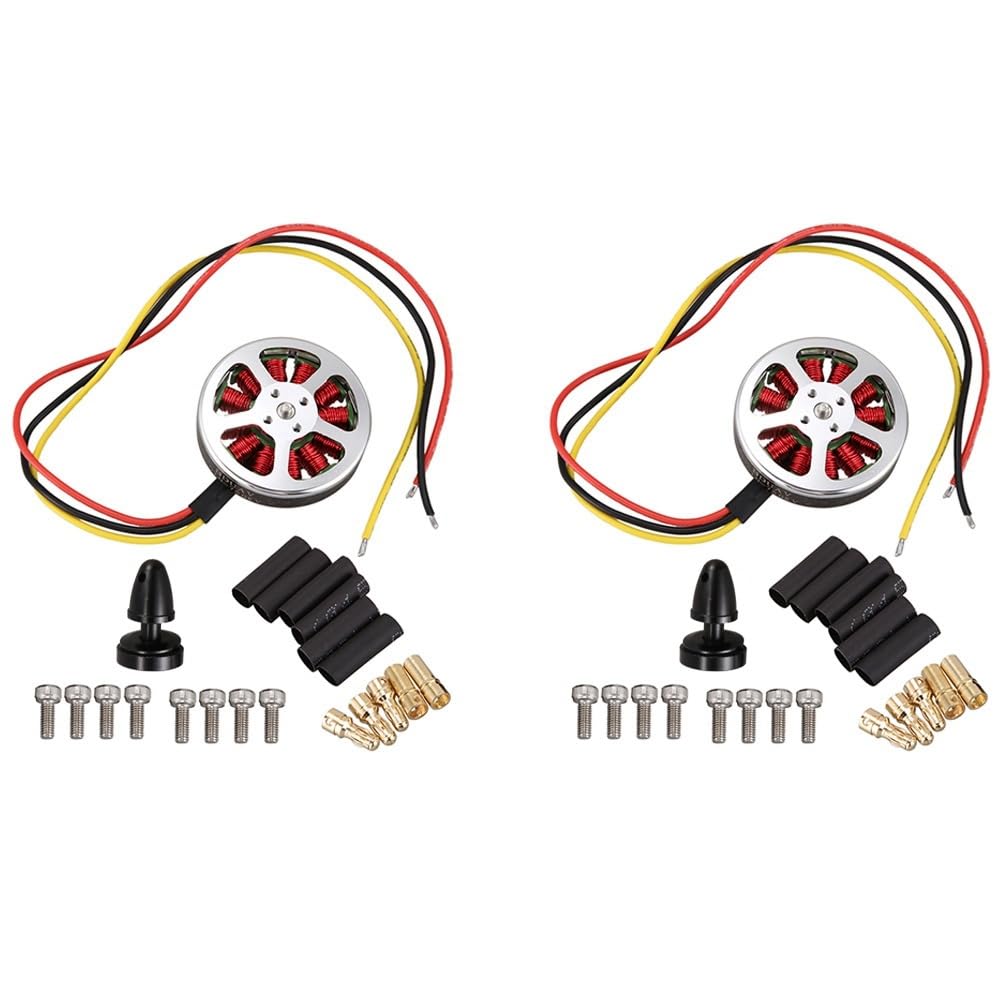 Wzxksoac 2X Bürstenlose 5010 750 KV Motoren mit Drehmoment für Multi Copter Quad Copter Mehrachsen Flugzeuge-B. Wzxksoac 2X Bürstenlose 5010 750 KV Motoren mit Drehmoment für Multi Copter Quad Copter Mehrachsen Flugzeuge-B. von Wzxksoac