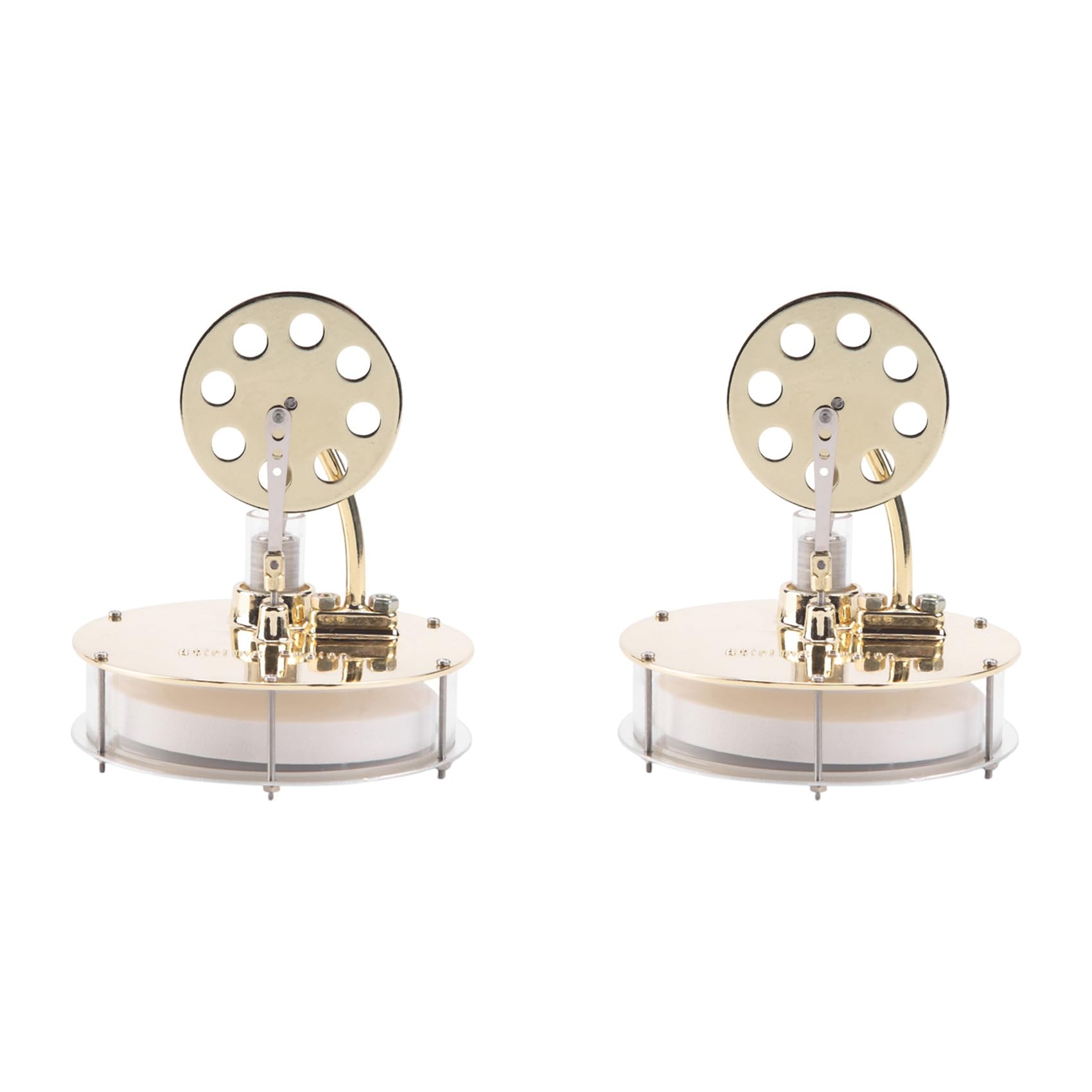 Wzxksoac 2X Niedertemperatur Stirlingmotor Modell Dampfkraftwissenschaft Zur Herstellung Physikalischer Experimente Spielzeug Modell Ornamente Wzxksoac 2X Niedertemperatur Stirlingmotor Modell Dampfkraftwissenschaft Zur Herstellung Physikalischer Experimente Spielzeug Modell Ornamente von Wzxksoac