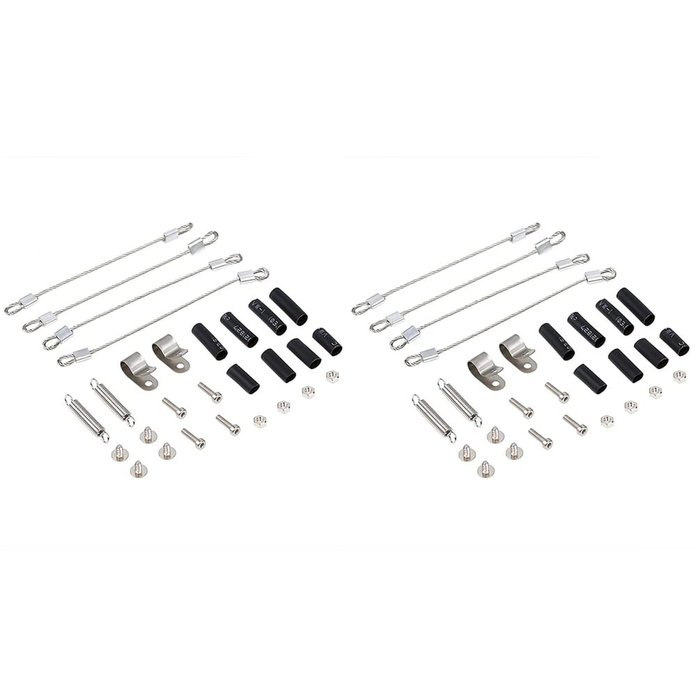 Wzxksoac 2X RC Car Modified Part für 1/10 RC Crawler -4 TRX4 Axial SCX10 90046 D90 D110 Mst Wzxksoac 2X RC Car Modified Part für 1/10 RC Crawler -4 TRX4 Axial SCX10 90046 D90 D110 Mst von Wzxksoac