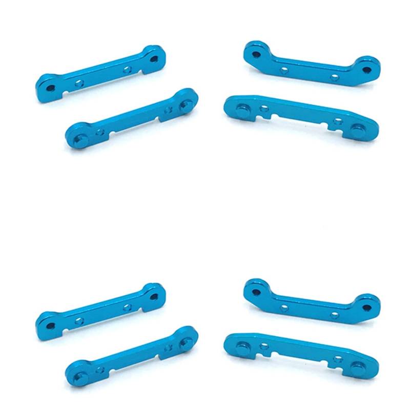 Wzxksoac 2X VerstäRkungs Satz für Schwenk Arm Vorne und Hinten mit Metall Wellen HüLse für 144001 124019 124018, B von Wzxksoac