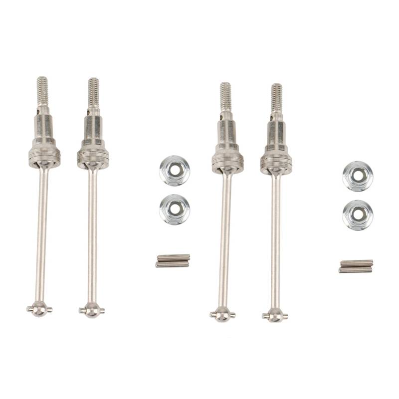 Wzxksoac 4X Metall Vordere Antriebswelle M16105 für HBX 16889 16889A 16890 16890A 1601 1602 SG1601 SG1602 RC Autoteile Zubehör von Wzxksoac