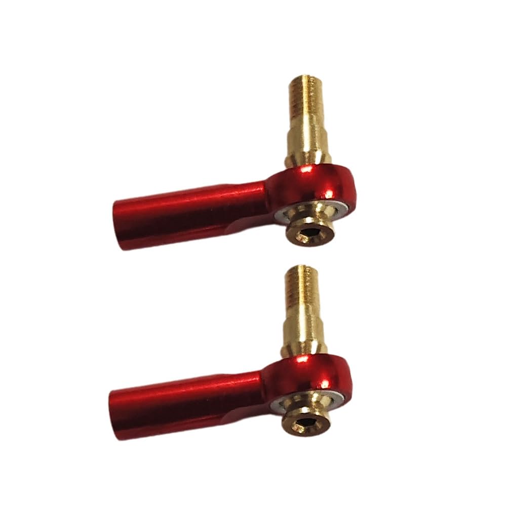 Wzxksoac M3 Metall-Kugelkopf-Positionierungs-Zugstange, 2 mm Spurstange, Metall-Kugelkopf-Servo-Verbindungsstange, M3/M2, T-Modell, Boots-Verbindungsteil, Rot Wzxksoac M3 Metall-Kugelkopf-Positionierungs-Zugstange, 2 mm Spurstange, Metall-Kugelkopf-Servo-Verbindungsstange, M3/M2, T-Modell, Boots-Verbindungsteil, Rot von Wzxksoac
