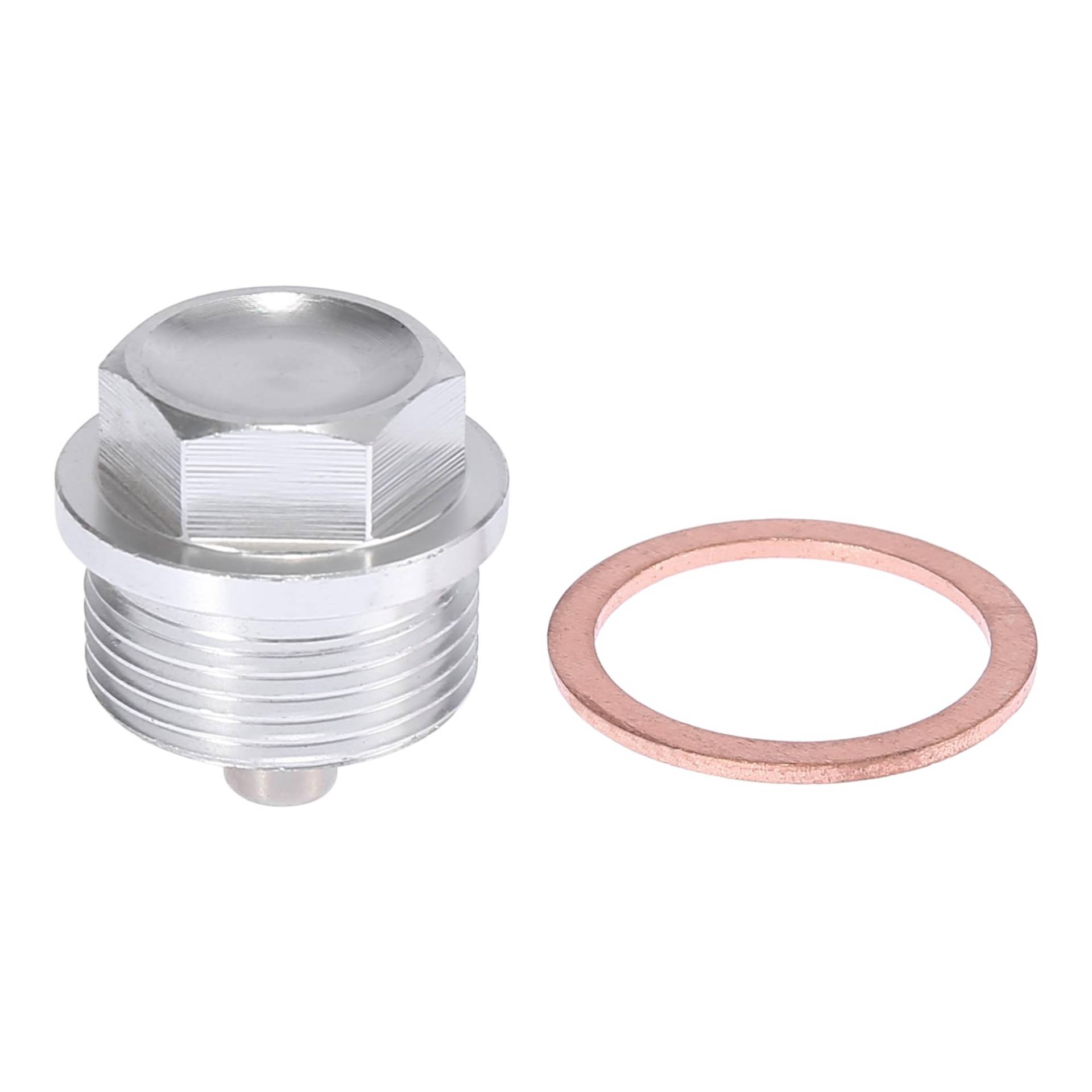 X AUTOHAUX 1 Satz M24 x 1,5 Magnetische Ölablassschraube Ölwanne Ablassmutter Schraube mit Dichtung Silberton Universal X AUTOHAUX 1 Satz M24 x 1,5 Magnetische Ölablassschraube Ölwanne Ablassmutter Schraube mit Dichtung Silberton Universal von X AUTOHAUX
