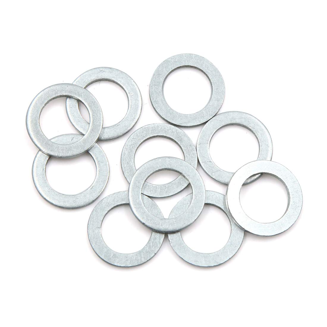 X AUTOHAUX 10 Stück Motoröl-Unterlegscheiben, 14 mm Innendurchmesser, 22 mm Außendurchmesser. X AUTOHAUX 10 Stück Motoröl-Unterlegscheiben, 14 mm Innendurchmesser, 22 mm Außendurchmesser. von X AUTOHAUX