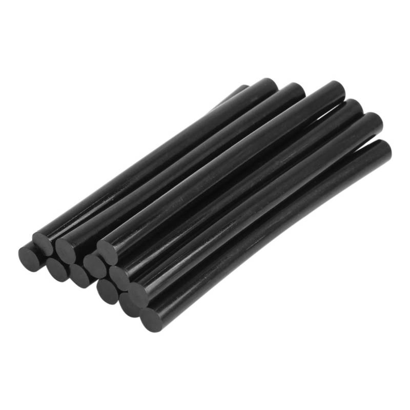 X AUTOHAUX 12 Stücke 7 mm x 100 mm Schwarze lackfreie Dellenreparatur-Schmelzklebestifte für Auto von X AUTOHAUX