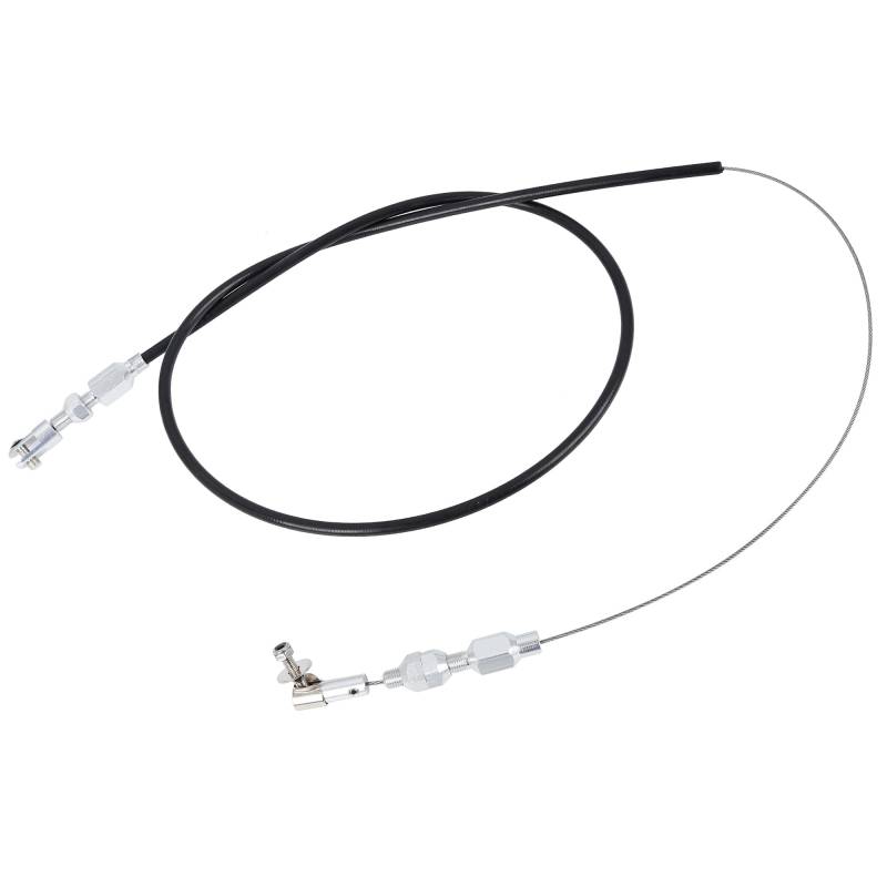 X AUTOHAUX 144cm Auto Universal Gaszug Gummi Gehäuse Stange Schwarz von X AUTOHAUX