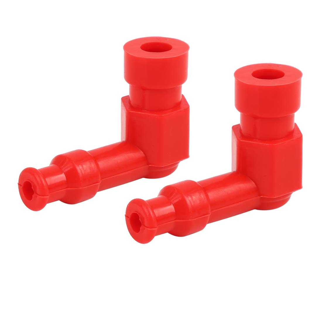 X AUTOHAUX 2 STK. Zündkerze Kappe Silikon Wasserdicht für Motorrad Geländemotorrad Rot X AUTOHAUX 2 STK. Zündkerze Kappe Silikon Wasserdicht für Motorrad Geländemotorrad Rot von X AUTOHAUX
