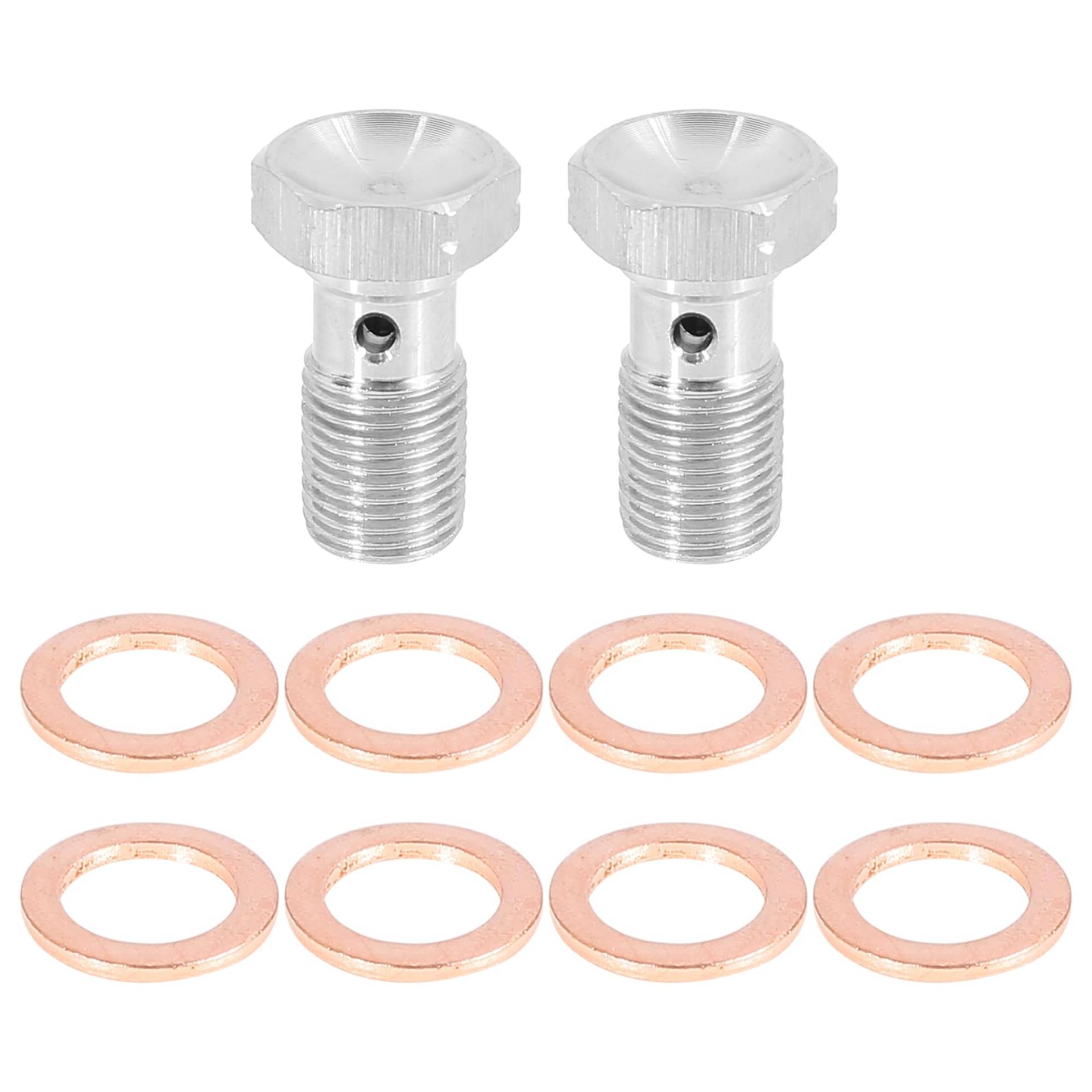 X AUTOHAUX 2 Satz M10x1,0 Metrisch Gewinde Einzeln Bremsenzubehör Hohlschrauben Adapter X AUTOHAUX 2 Satz M10x1,0 Metrisch Gewinde Einzeln Bremsenzubehör Hohlschrauben Adapter von X AUTOHAUX