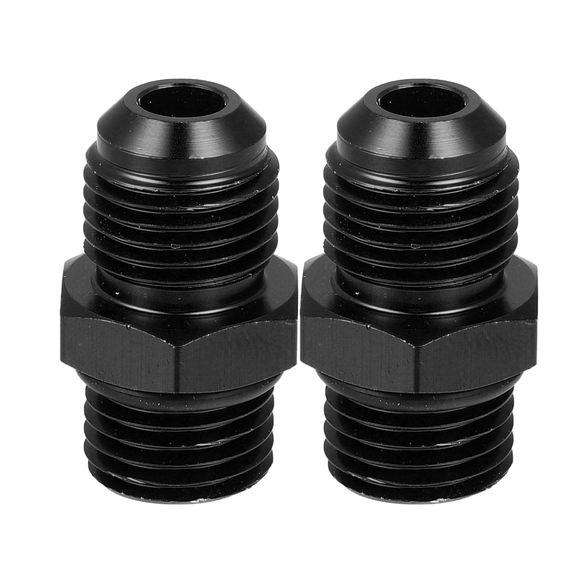 X AUTOHAUX 2 Stück Auto Stecker Befestigung Adapter Flare Union Kupplung Schwarz Ersatz AN6-M14*1,5 X AUTOHAUX 2 Stück Auto Stecker Befestigung Adapter Flare Union Kupplung Schwarz Ersatz AN6-M14*1,5 von X AUTOHAUX