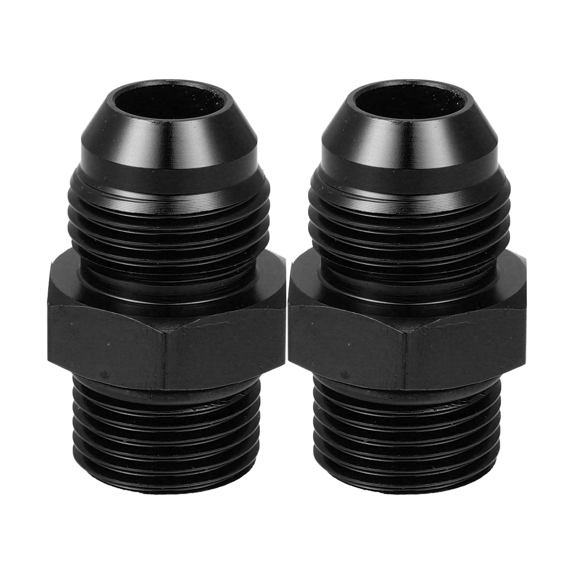 X AUTOHAUX 2 Stück Fahrzeug Stecker Befestigung Adapter Flare Union Kupplung Schwarz AN8-M18*1,5 X AUTOHAUX 2 Stück Fahrzeug Stecker Befestigung Adapter Flare Union Kupplung Schwarz AN8-M18*1,5 von X AUTOHAUX