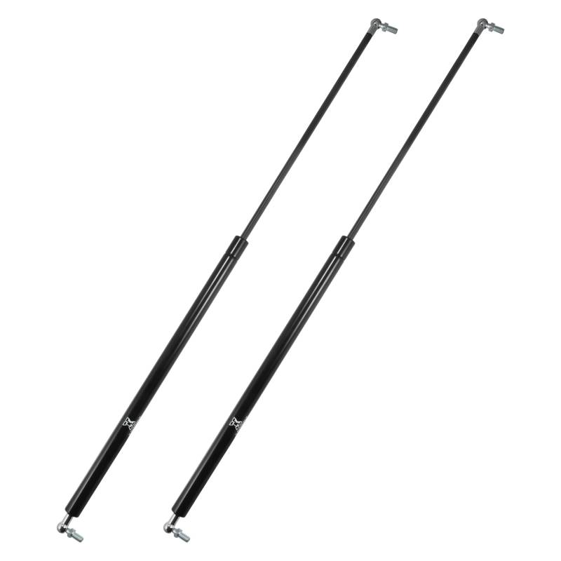 X AUTOHAUX 2 Stück Gasdruckdämpfer 1500N Gasdruckfeder Kompressionsfeder 830mm Lift-O-Mat Scharnier Dämpfer für Schrank, Kleiderschrank von X AUTOHAUX