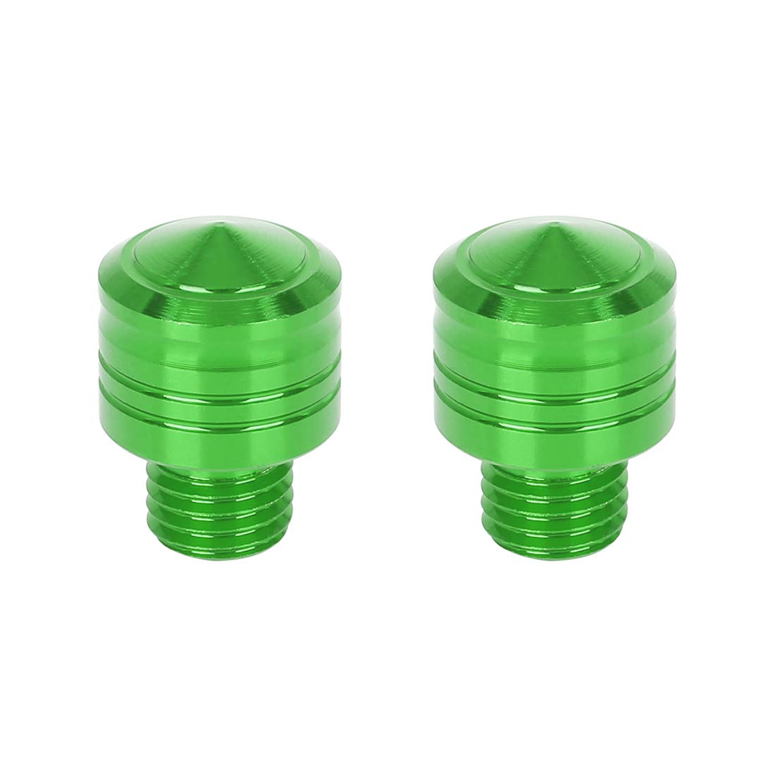 X AUTOHAUX 2 Stück Motorrad Spiegel Lochstopfen Normale Schraube 10mm Universal Grün X AUTOHAUX 2 Stück Motorrad Spiegel Lochstopfen Normale Schraube 10mm Universal Grün von X AUTOHAUX