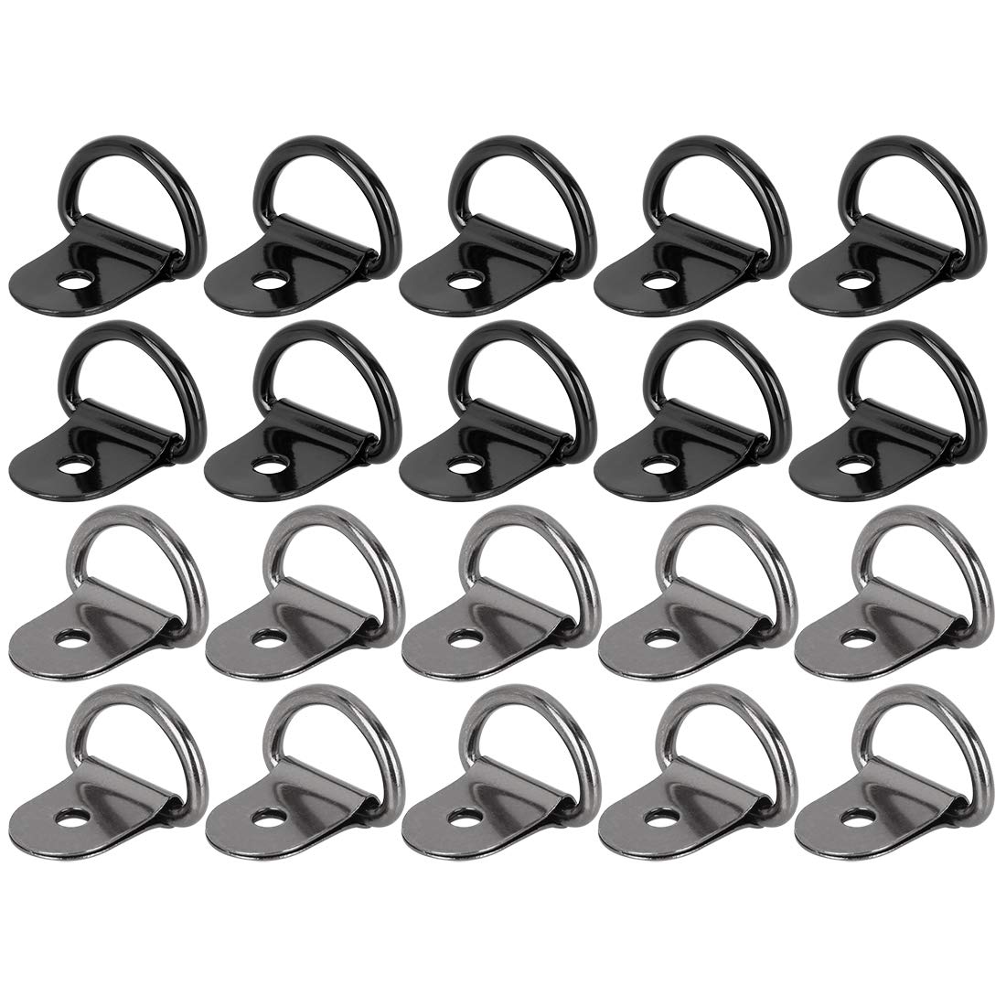 X AUTOHAUX 20 Stück D-Form Zurranker Zurrringe für PKW Anhänger X AUTOHAUX 20 Stück D-Form Zurranker Zurrringe für PKW Anhänger von X AUTOHAUX
