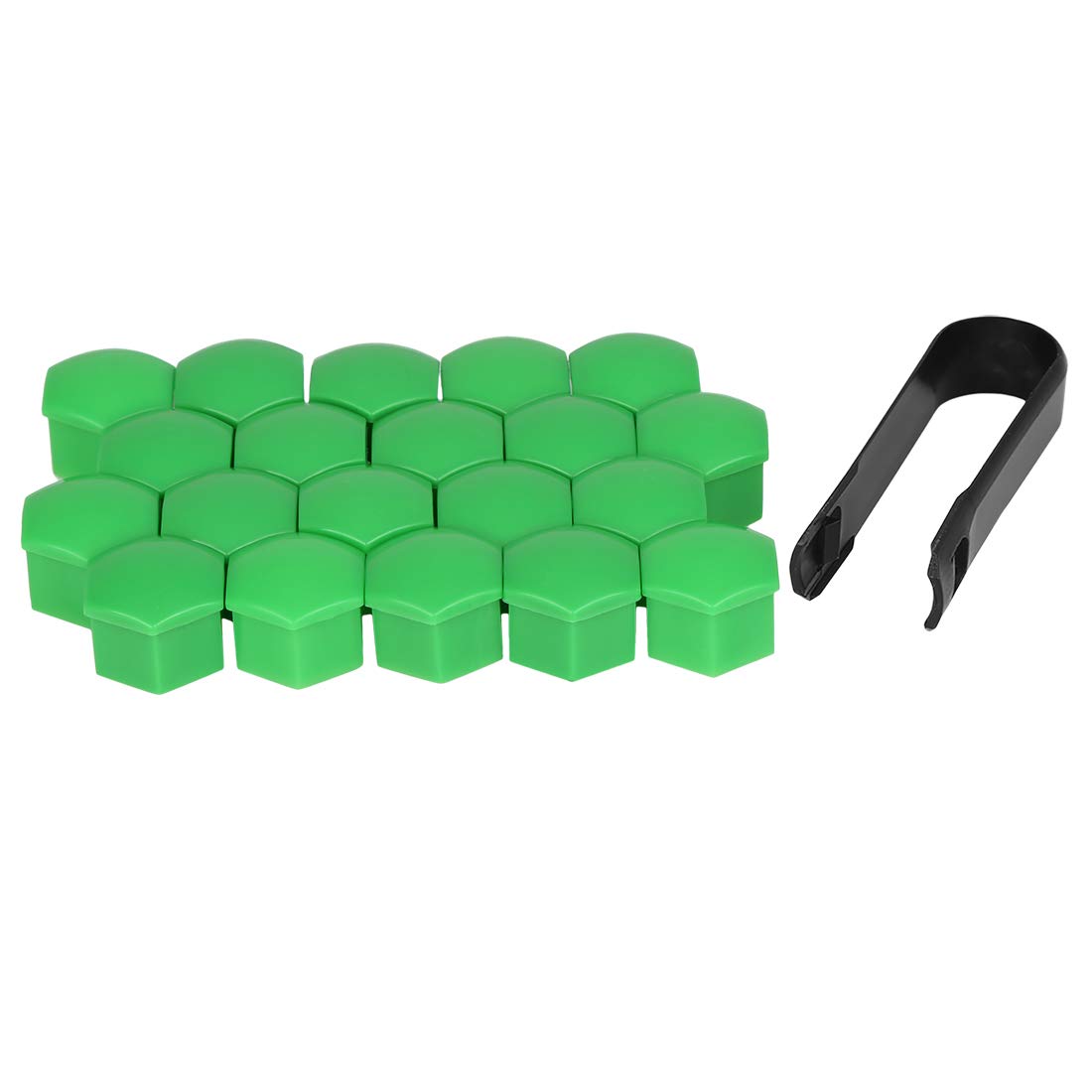 X AUTOHAUX 20stk. Radmutternkappen 17mm Radbolzen Radkappen Abdeckungen Plastik Verschlusskappe für Autos Grün X AUTOHAUX 20stk. Radmutternkappen 17mm Radbolzen Radkappen Abdeckungen Plastik Verschlusskappe für Autos Grün von X AUTOHAUX