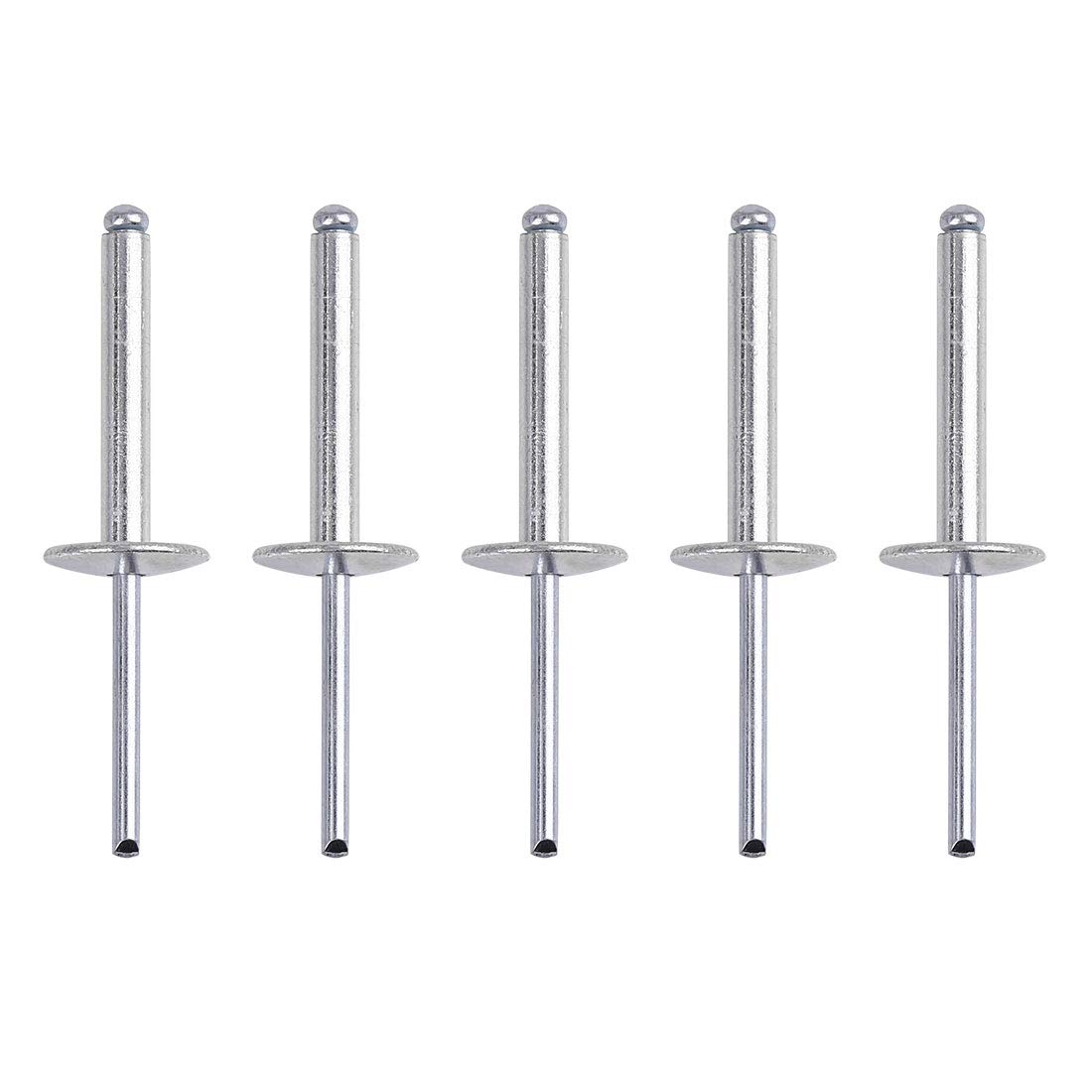 X AUTOHAUX 25 STK.Alu-Blindnieten Blindnieten Sortiment 5x30mm(D*L) Reparaturwerkzeug für Blindniet-Zangen von X AUTOHAUX