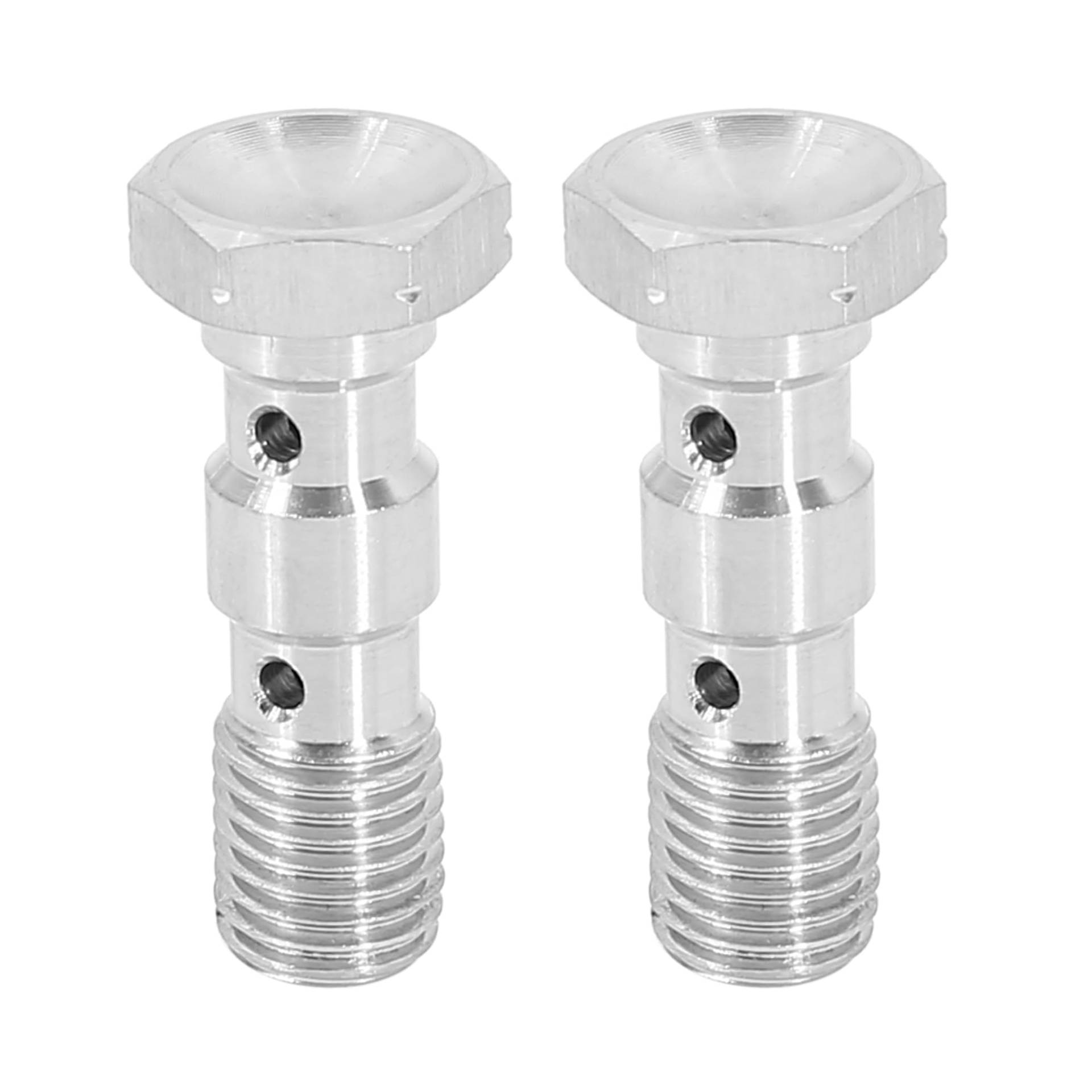 X AUTOHAUX 2Stücke metrisches Gewinde doppelt Hohlschraube M10x1,25 Bremsenzubehör Adapter X AUTOHAUX 2Stücke metrisches Gewinde doppelt Hohlschraube M10x1,25 Bremsenzubehör Adapter von X AUTOHAUX