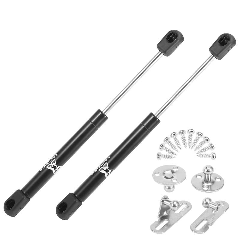 X AUTOHAUX 2 Stück Universal Gasdruckfeder 178N Gasdämpfer Gasdruckdämpfer für Auto LKW Wohnmobil Boot 24cm von X AUTOHAUX