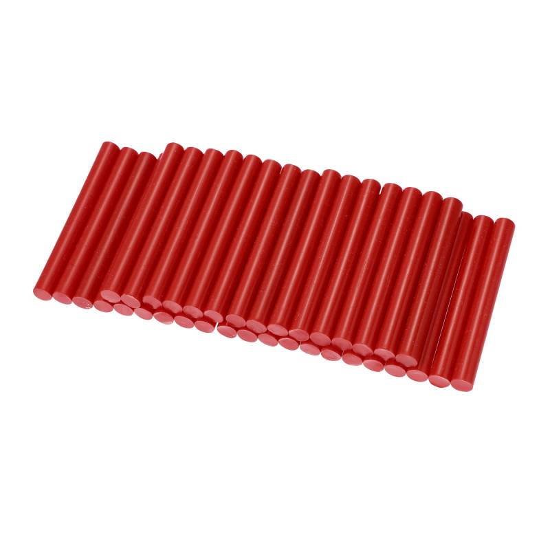 X AUTOHAUX 36 Stück Ausbeul Freie Dellen Reparatur Schmelz Klebestifte rot 11 * 100mm von X AUTOHAUX
