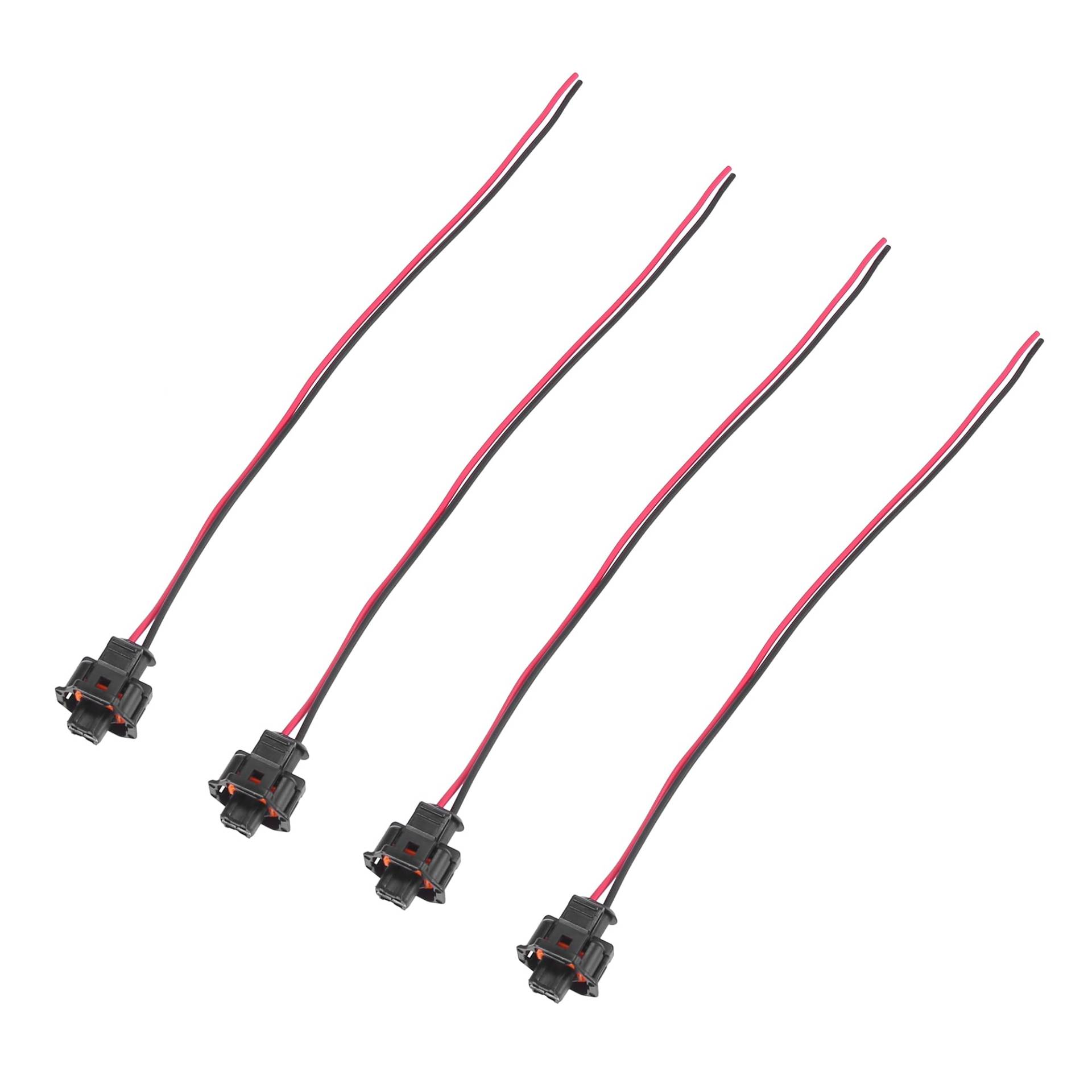 X AUTOHAUX 4 Stück Auto Buchse Vorverdrahtet Diesel Injektor Stecker Kabel X AUTOHAUX 4 Stück Auto Buchse Vorverdrahtet Diesel Injektor Stecker Kabel von X AUTOHAUX