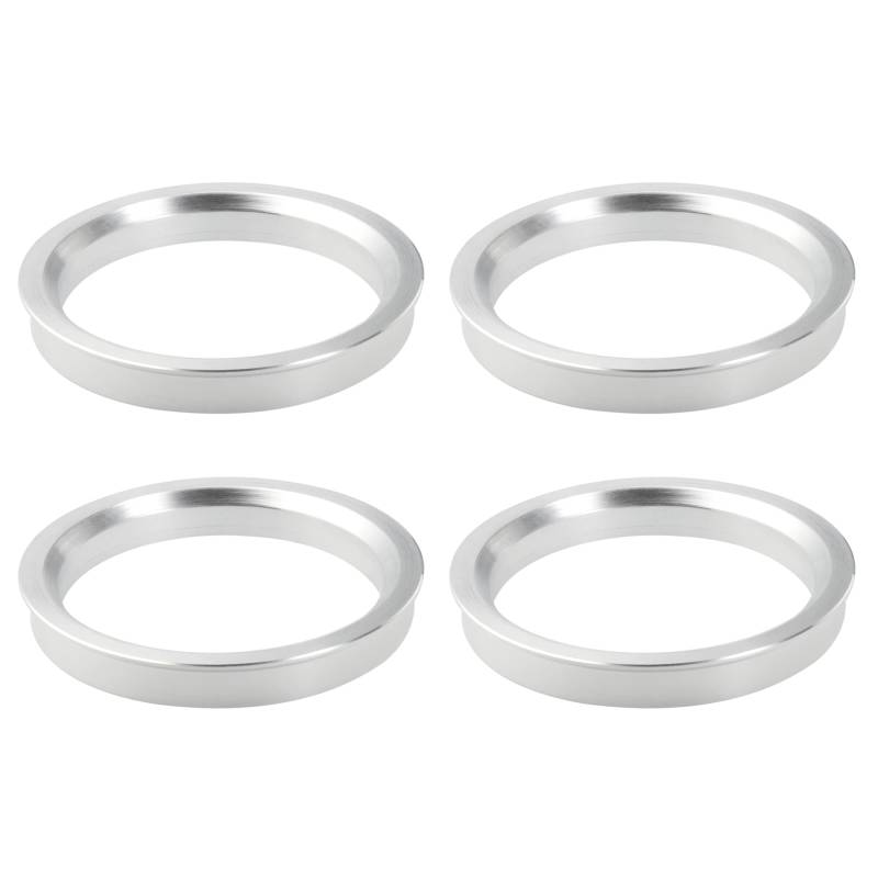 X AUTOHAUX 4 Stück Autonaben Zentrische Ringe aus Aluminiumlegierung 71.5mm Außendurchm. 60,1 mm von X AUTOHAUX