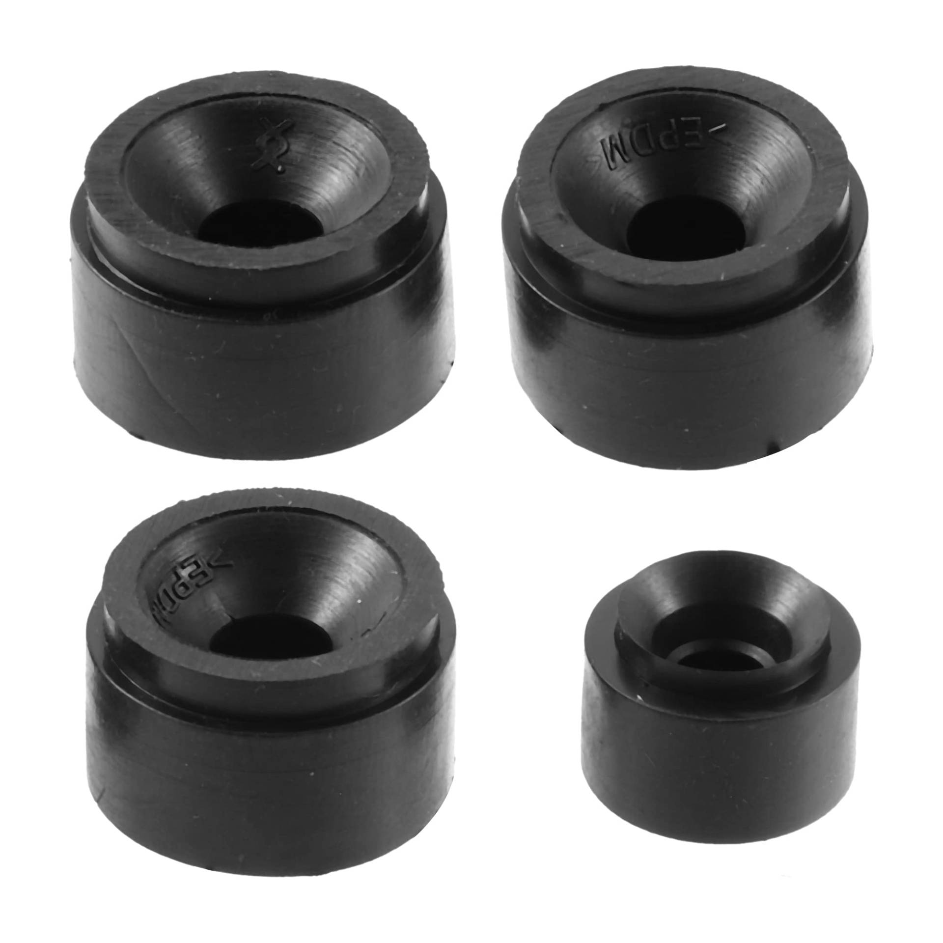 X AUTOHAUX 4 Stück Motorhaube Stop Kissen Stoßstange Gummi 07C103226 07C103226B für Audi von X AUTOHAUX