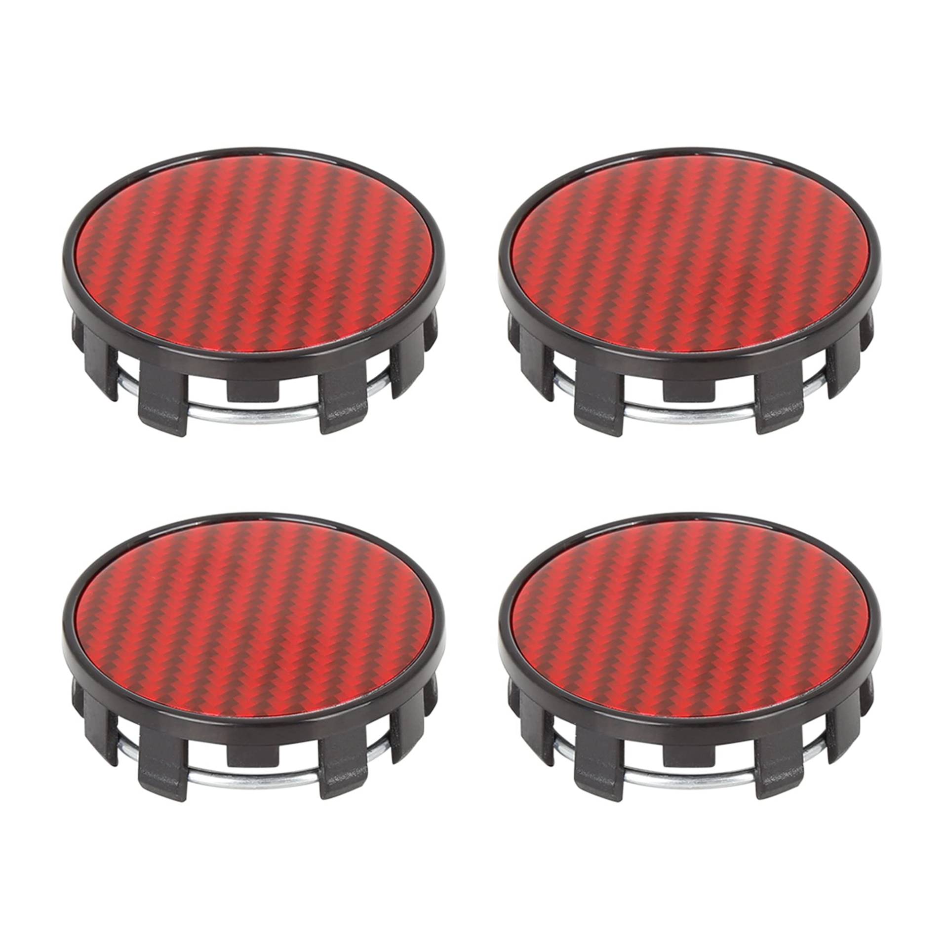 X AUTOHAUX 4 Stück Nabendeckel 54mm, Universal Radnabenkappen Kohlefaser Nabenkappen X AUTOHAUX 4 Stück Nabendeckel 54mm, Universal Radnabenkappen Kohlefaser Nabenkappen von X AUTOHAUX