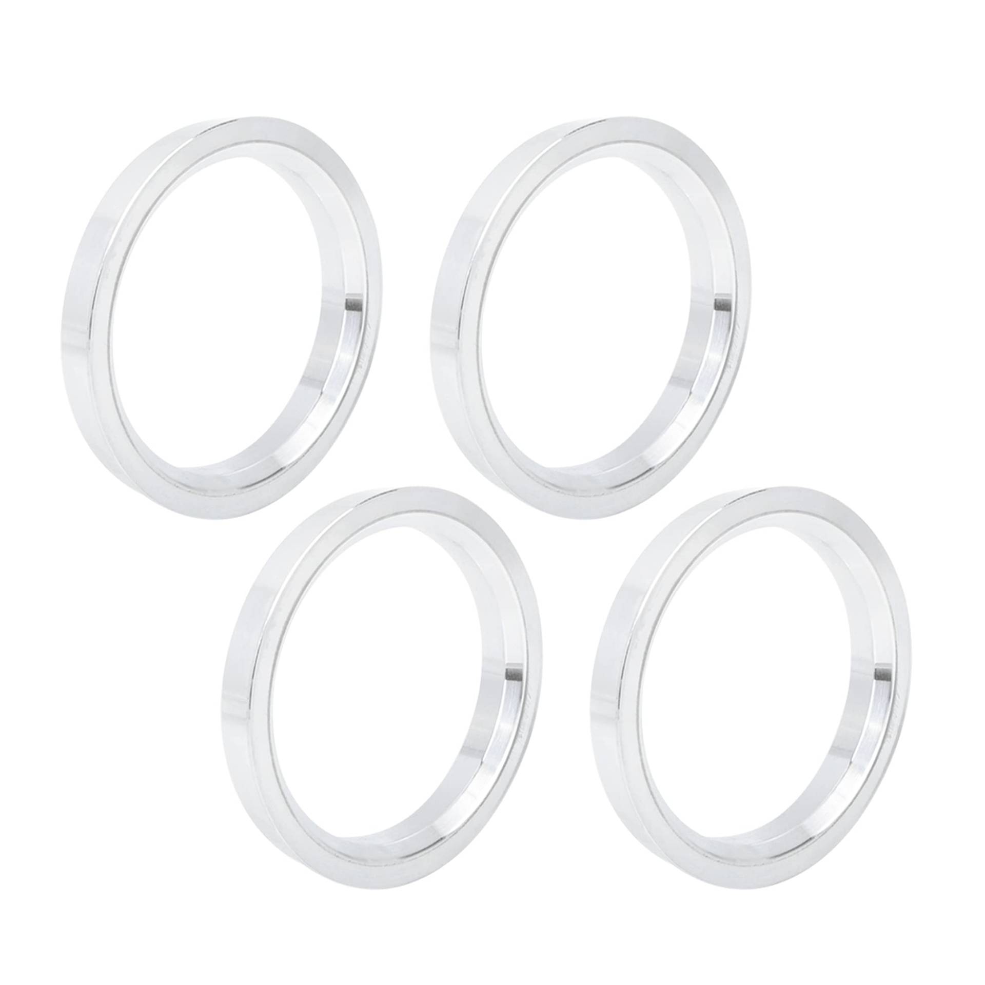 X AUTOHAUX 4 Stücke Alufelgen Zentrierringe Distanzringe für Universal 73.1-60.1mm Silberton X AUTOHAUX 4 Stücke Alufelgen Zentrierringe Distanzringe für Universal 73.1-60.1mm Silberton von X AUTOHAUX