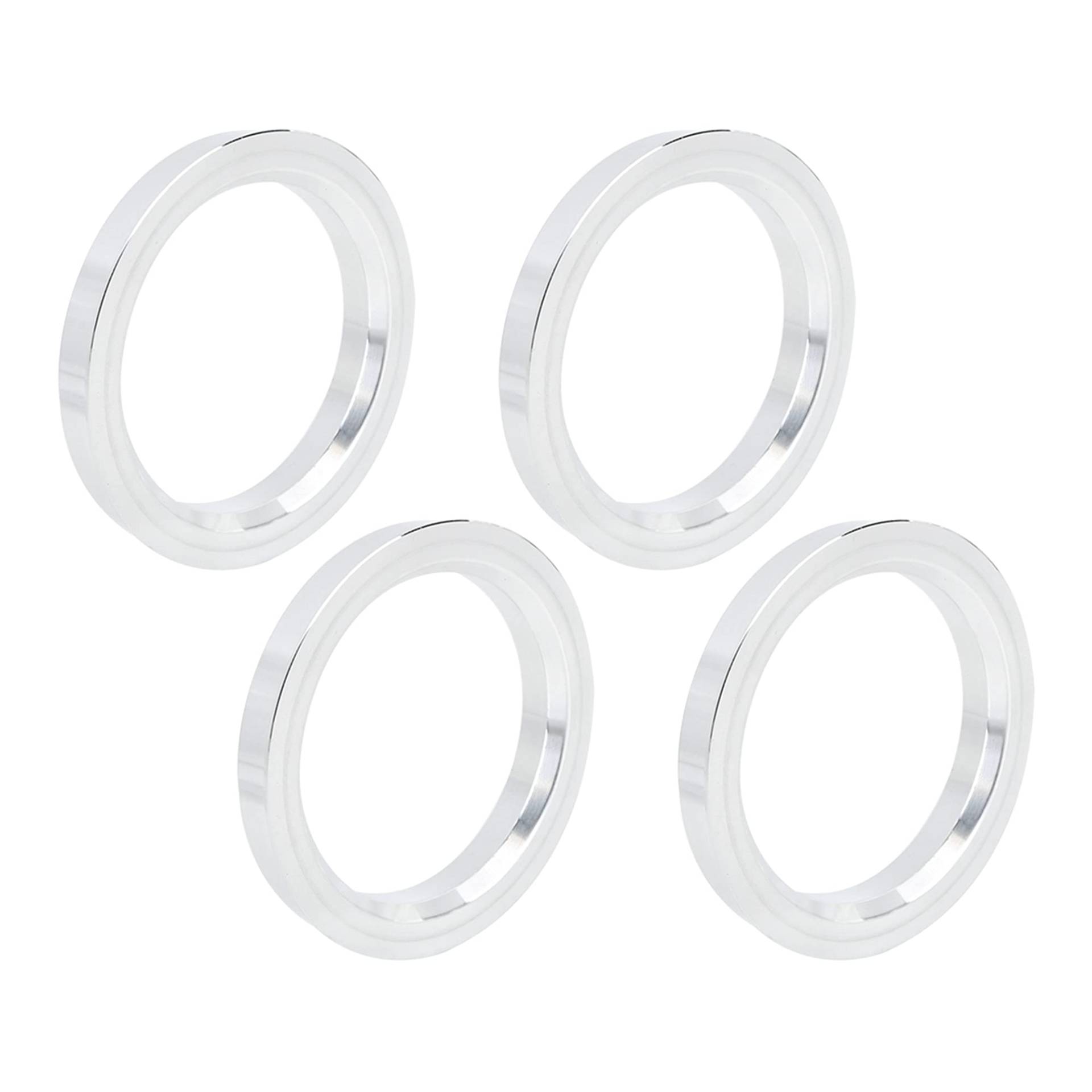 X AUTOHAUX 4 Stücke Alufelgen Zentrierringe Distanzringe für Universal 73.1 auf 57.1mm Silberton X AUTOHAUX 4 Stücke Alufelgen Zentrierringe Distanzringe für Universal 73.1 auf 57.1mm Silberton von X AUTOHAUX