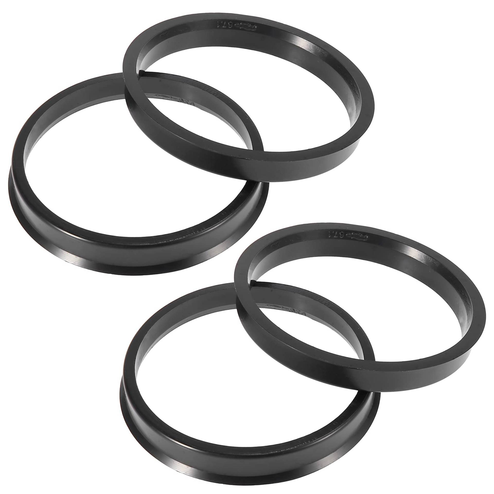 X AUTOHAUX 4 Stücke Kunststoff Zentrierringe Distanzringe für Universal 67.1-74.1mm Schwarz X AUTOHAUX 4 Stücke Kunststoff Zentrierringe Distanzringe für Universal 67.1-74.1mm Schwarz von X AUTOHAUX