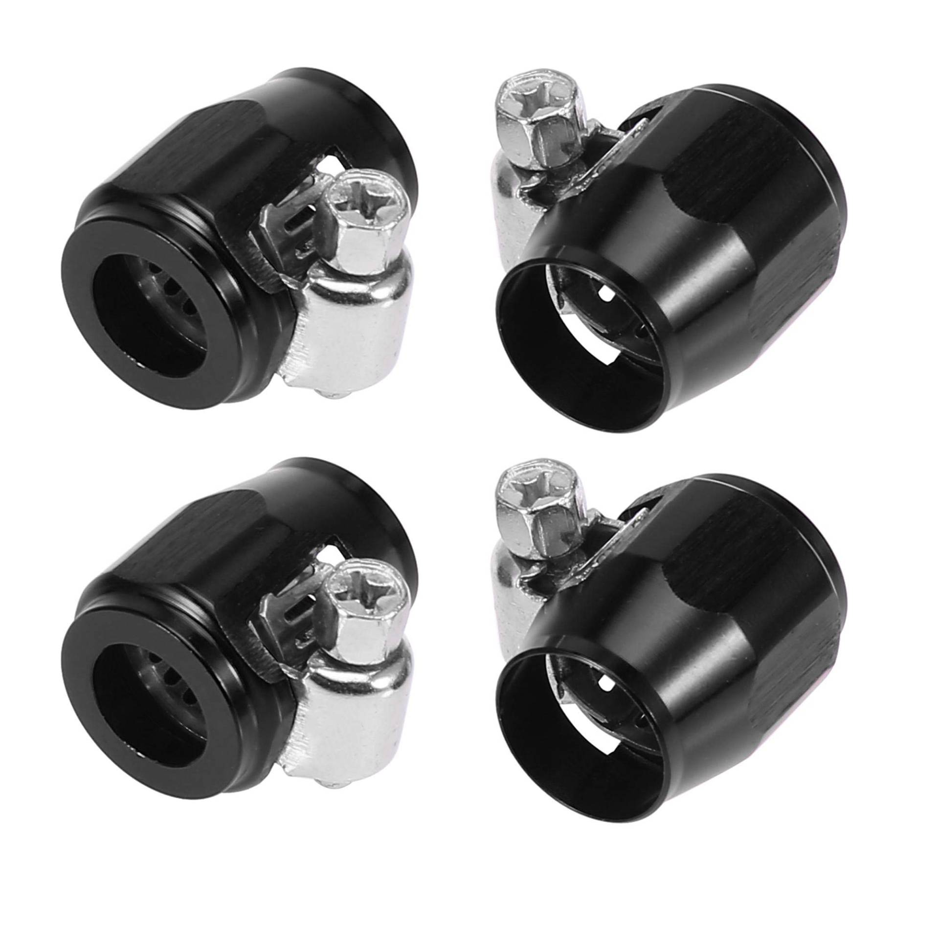 X AUTOHAUX 4 x AN4 Sechskant-Schlauchschellen für Autos, schwarz. X AUTOHAUX 4 x AN4 Sechskant-Schlauchschellen für Autos, schwarz. von X AUTOHAUX
