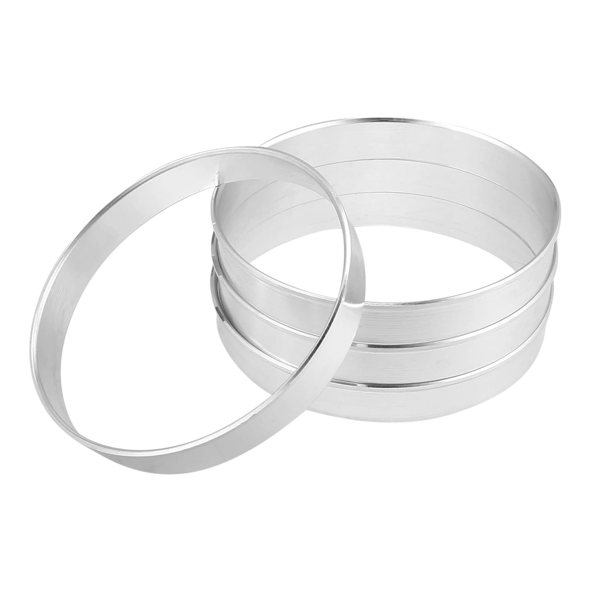 X AUTOHAUX 4Stk.Auto Zentrische Ringe Aluminiumlegierung Zentrierringe Außendurchm. 67.1mm bis Innendurchm. 66.1mm Silber X AUTOHAUX 4Stk.Auto Zentrische Ringe Aluminiumlegierung Zentrierringe Außendurchm. 67.1mm bis Innendurchm. 66.1mm Silber von X AUTOHAUX