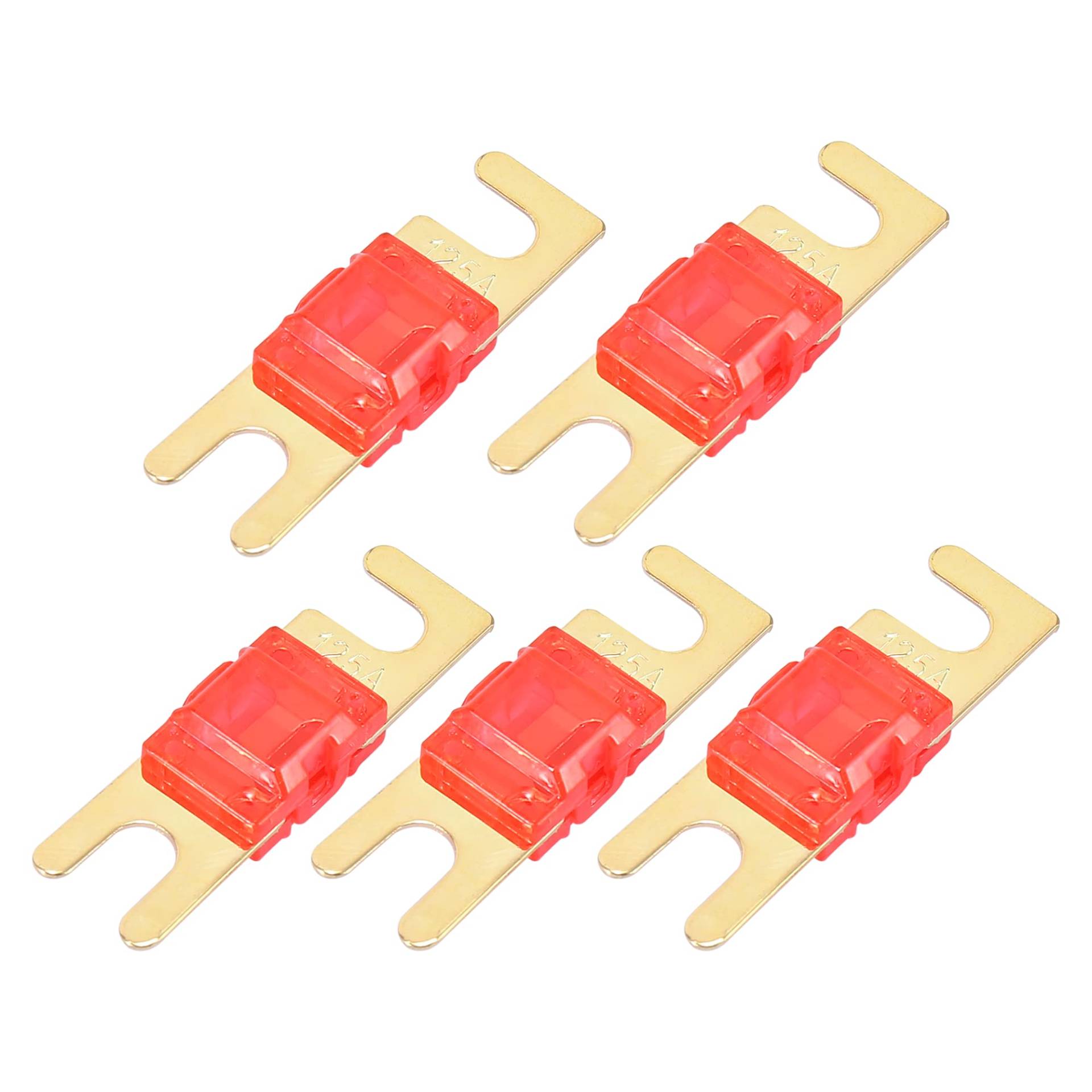 X AUTOHAUX 5 Stück 125A AFS Mini ANL Sicherungen Ersatz für Auto LKW Motorrad Boot Audio CDs X AUTOHAUX 5 Stück 125A AFS Mini ANL Sicherungen Ersatz für Auto LKW Motorrad Boot Audio CDs von X AUTOHAUX