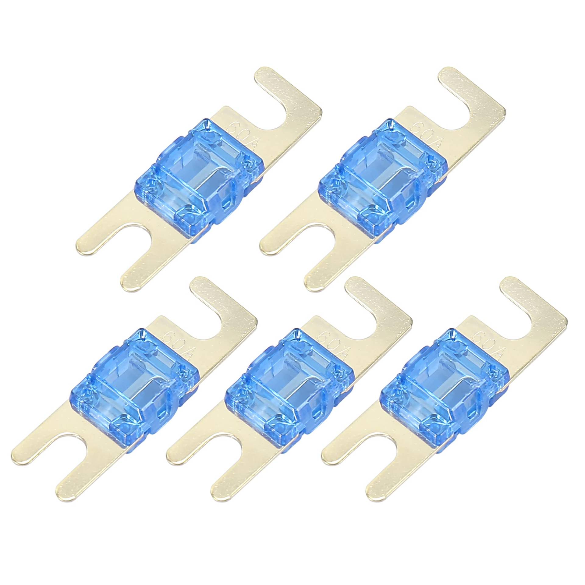 X AUTOHAUX 5 Stück 60A AFS Mini ANL Sicherungen Ersatz für Auto LKW Motorrad Boot Audio CDs X AUTOHAUX 5 Stück 60A AFS Mini ANL Sicherungen Ersatz für Auto LKW Motorrad Boot Audio CDs von X AUTOHAUX