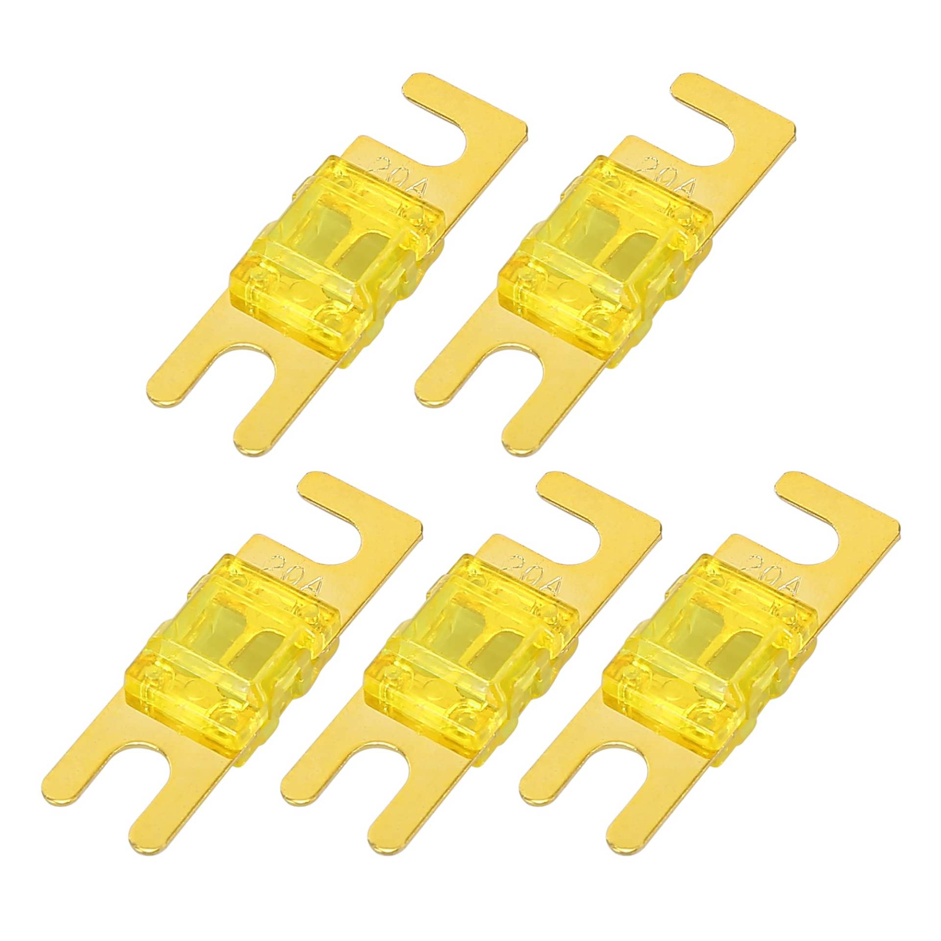 X AUTOHAUX 5 Stück 20A AFS Mini ANL Sicherungen Ersatz für Auto LKW Motorrad Boot Audio CDs X AUTOHAUX 5 Stück 20A AFS Mini ANL Sicherungen Ersatz für Auto LKW Motorrad Boot Audio CDs von X AUTOHAUX