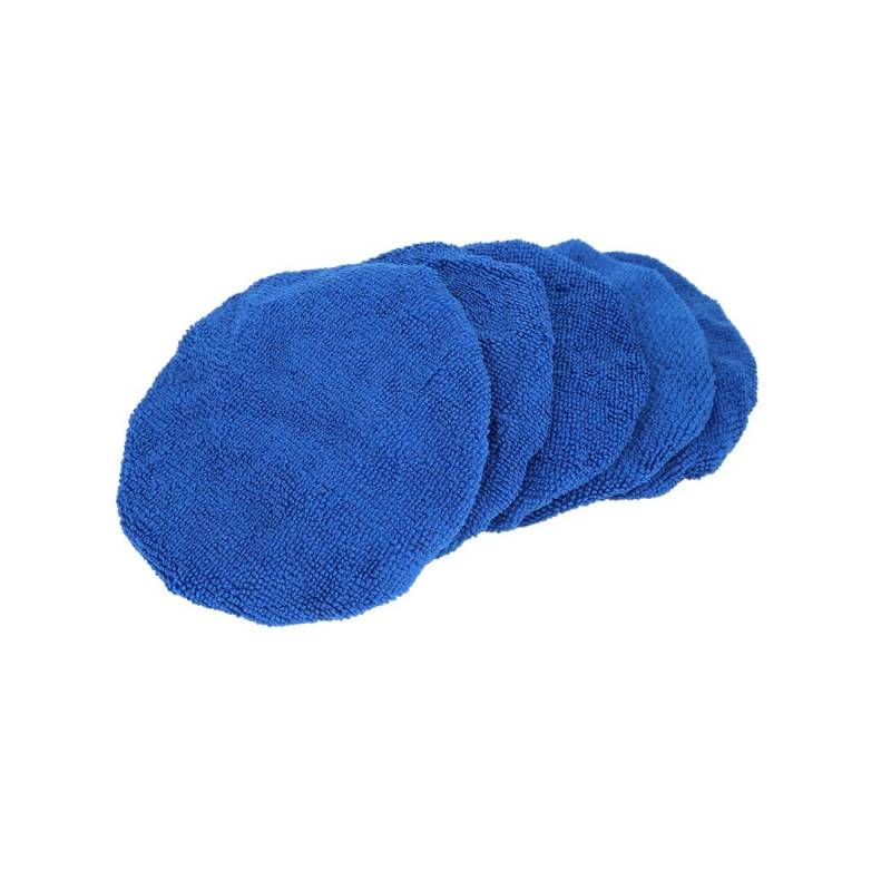 X AUTOHAUX 5STK 5-6 Zoll Weiche Mikrofaser Auto Wachsen Polierer Pad Motorhaube von X AUTOHAUX