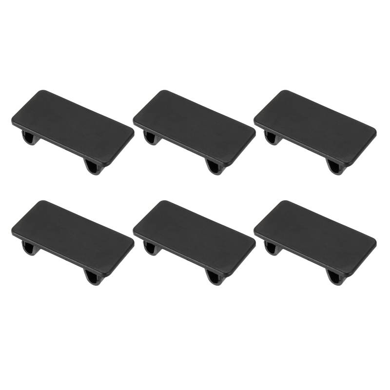 X AUTOHAUX 6 Stücke Automotive Wippschalter Panel Abdeckung Kippschalter Loch Schwarz von X AUTOHAUX