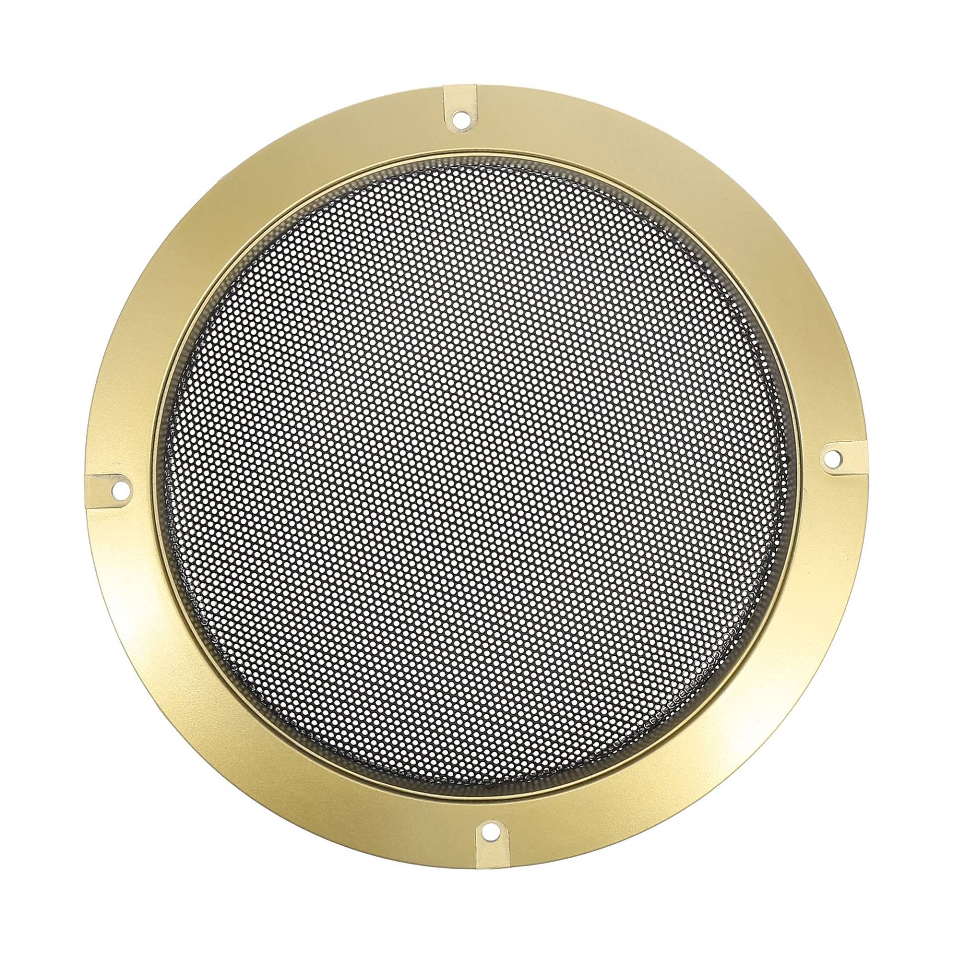 X AUTOHAUX 6.5 Zoll Auto Lautsprecher Gitter Grill Gold 184x12mm(D*T) von X AUTOHAUX