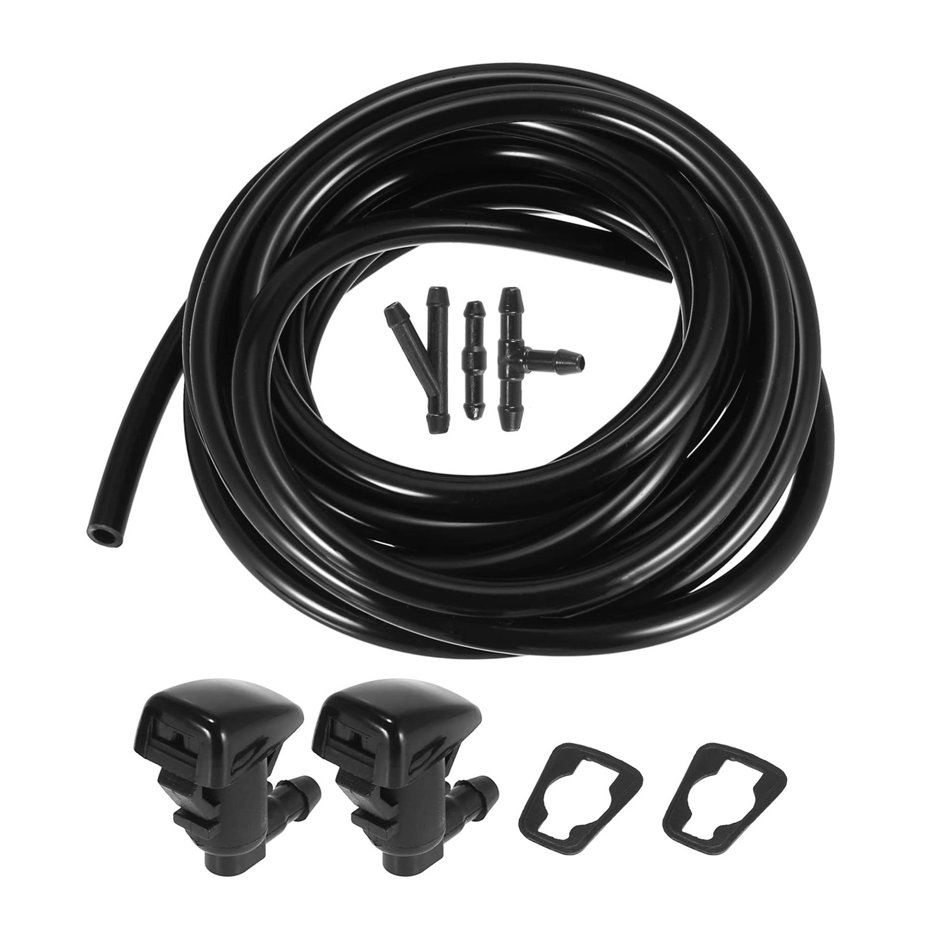 X AUTOHAUX 6Stk. Frontscheibenwischerdüsen Kit Scheibenwaschanlage Schlauch, Wischwasserschlauch Reparaturset für Grand Cherokee X AUTOHAUX 6Stk. Frontscheibenwischerdüsen Kit Scheibenwaschanlage Schlauch, Wischwasserschlauch Reparaturset für Grand Cherokee von X AUTOHAUX