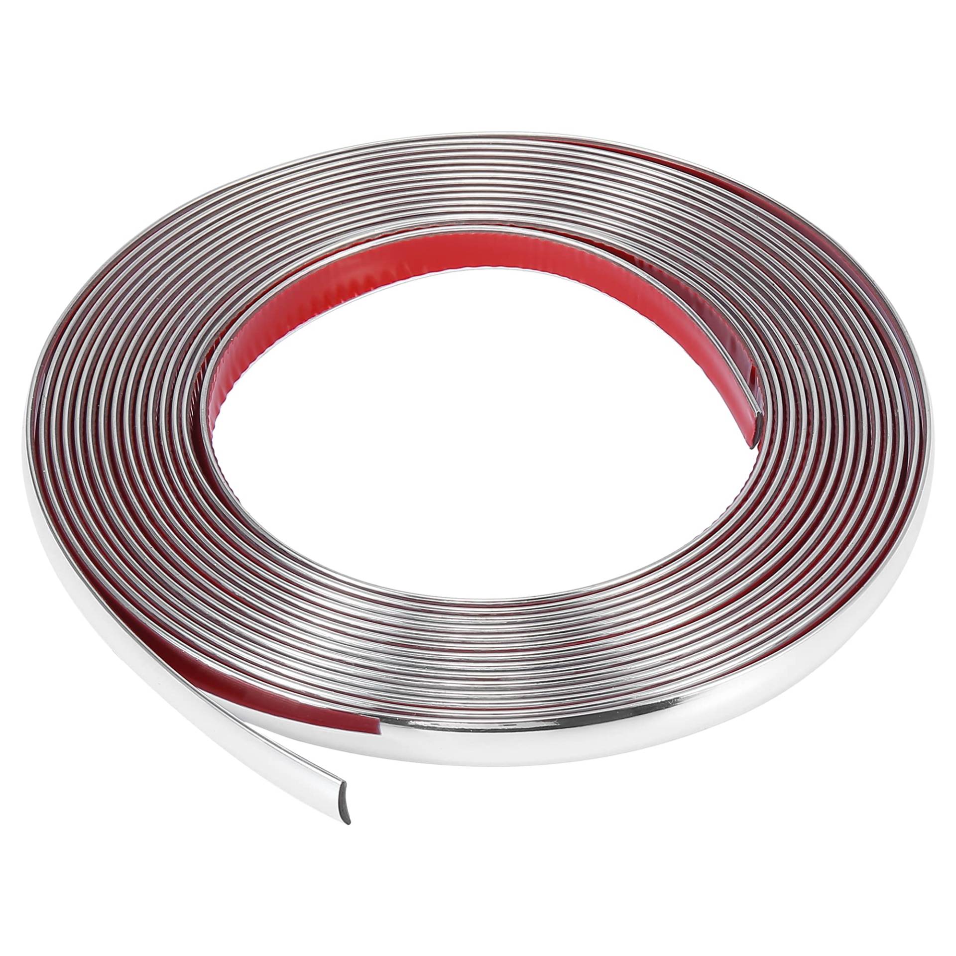 X AUTOHAUX Zierleiste 8m x 15mm Selbstklebend Chrom Zierleisten PVC Chromleiste für Türdekoration X AUTOHAUX Zierleiste 8m x 15mm Selbstklebend Chrom Zierleisten PVC Chromleiste für Türdekoration von X AUTOHAUX