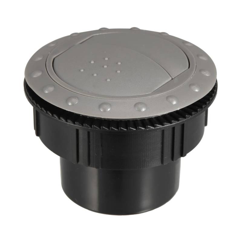 X AUTOHAUX AC Luftauslass Entlüftung Lamellenknopf für RV Bus Boot 60mm Grau von X AUTOHAUX