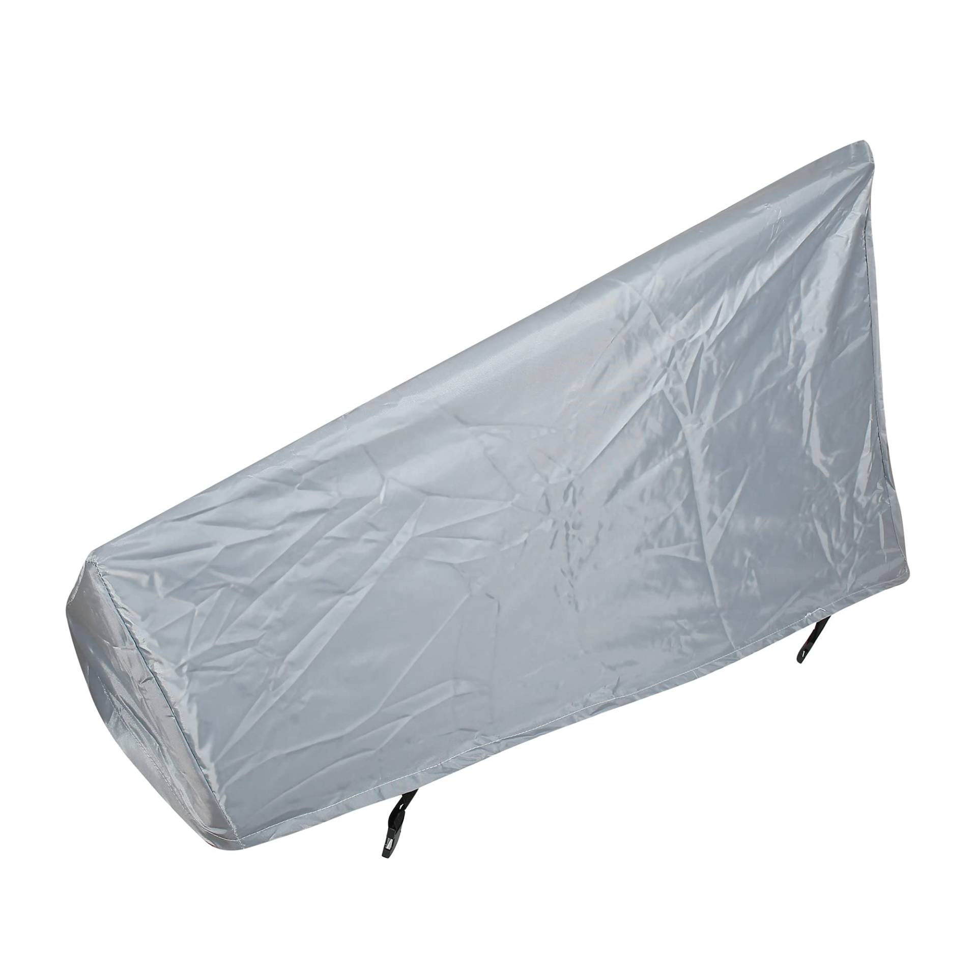 X AUTOHAUX Anhängerkupplung Abdeckung Wasserdicht Universal Abdeckung Anhängerdeichsel Deichselabdeckung Grau 110x60x70cm von X AUTOHAUX
