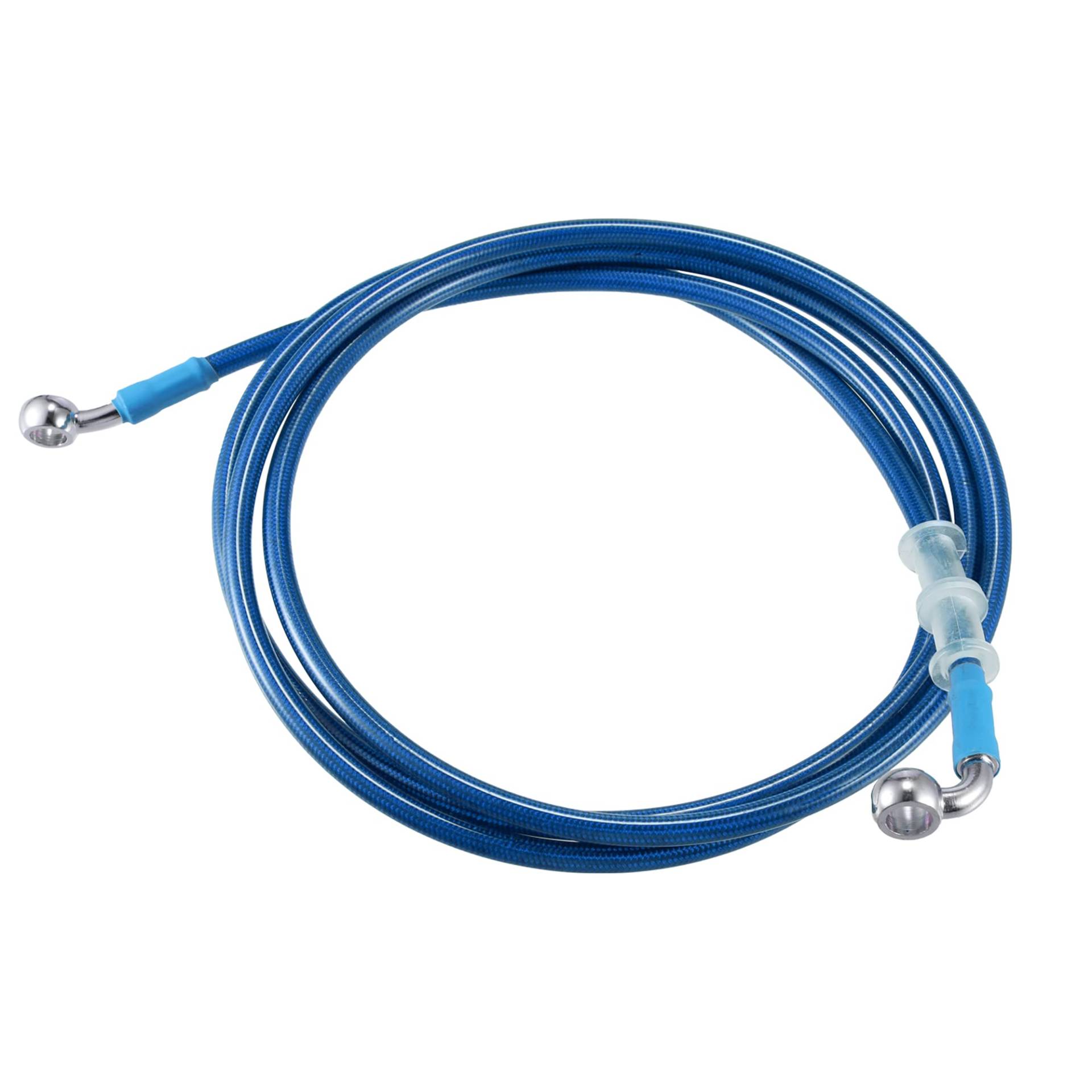 X AUTOHAUX Auto Hydraulische Bremsleitung Ölschlauch Rohrverschraubung 28°90°AN3 M10 Blau 220cm X AUTOHAUX Auto Hydraulische Bremsleitung Ölschlauch Rohrverschraubung 28°90°AN3 M10 Blau 220cm von X AUTOHAUX