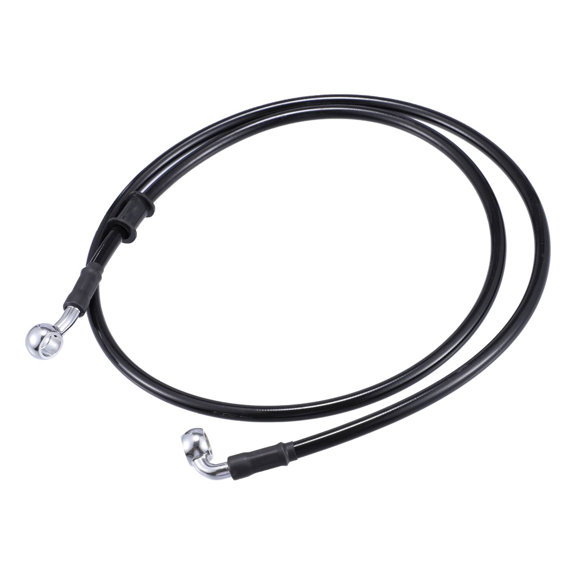 X AUTOHAUX Auto Hydraulische Bremsleitung Ölschlauch Rohrverschraubung 28°90°AN3 M10 Schwarz 120cm X AUTOHAUX Auto Hydraulische Bremsleitung Ölschlauch Rohrverschraubung 28°90°AN3 M10 Schwarz 120cm von X AUTOHAUX